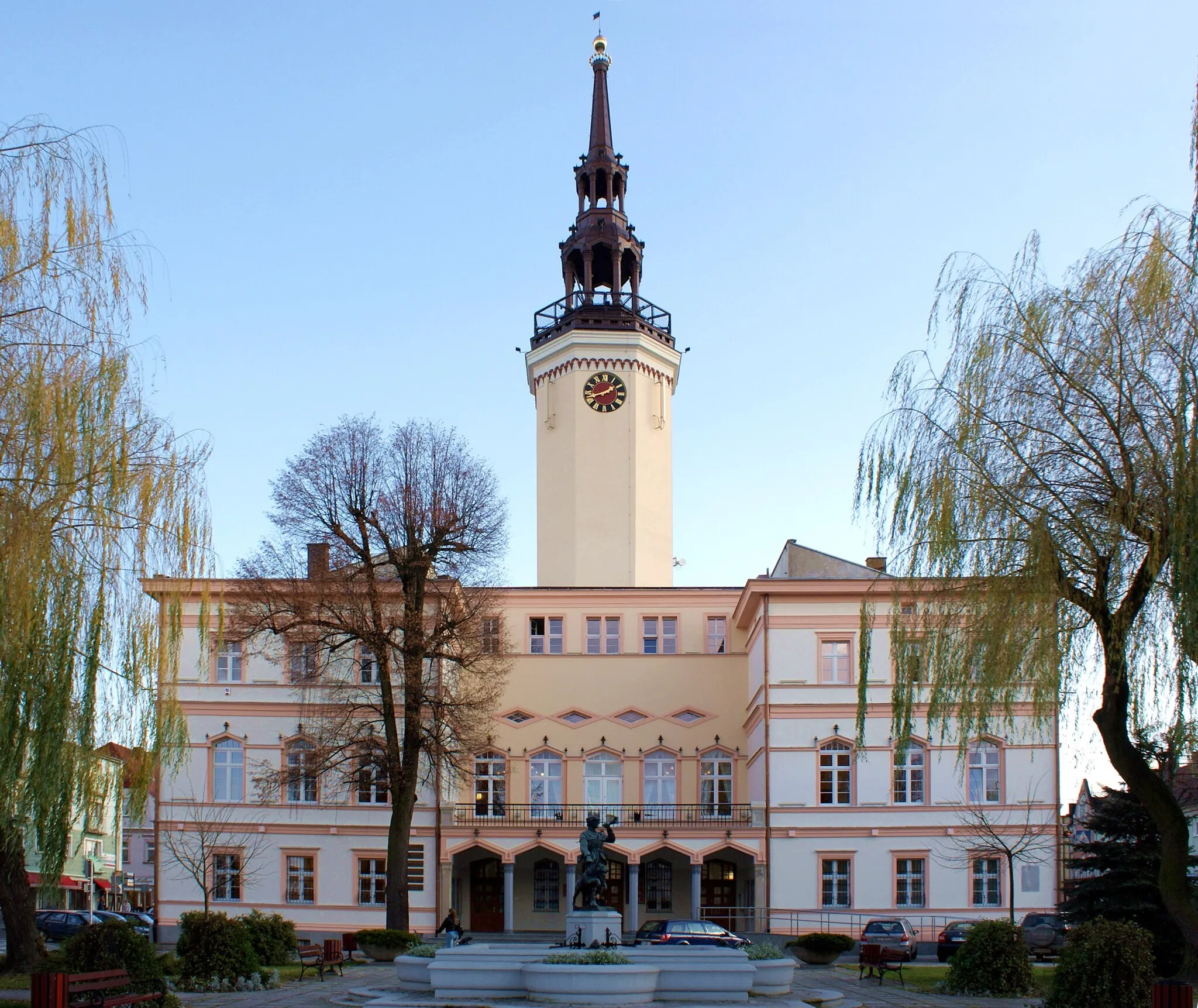 Photo showing: Ratusz w Strzelcach Opolskich