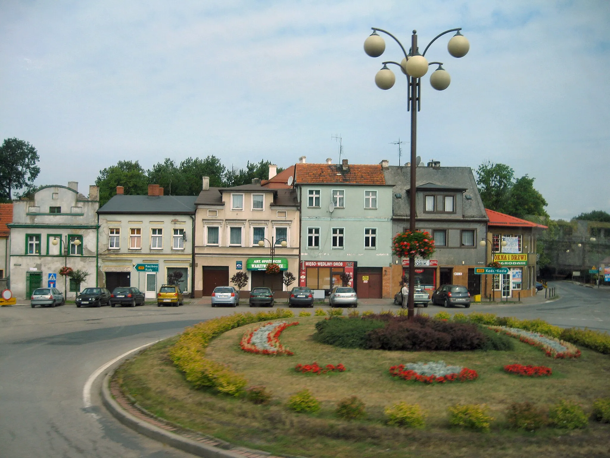 Photo showing: Układ  urbanistyczny z centralnie położonym rynkiem
Sośnicowice, Sośnicowice