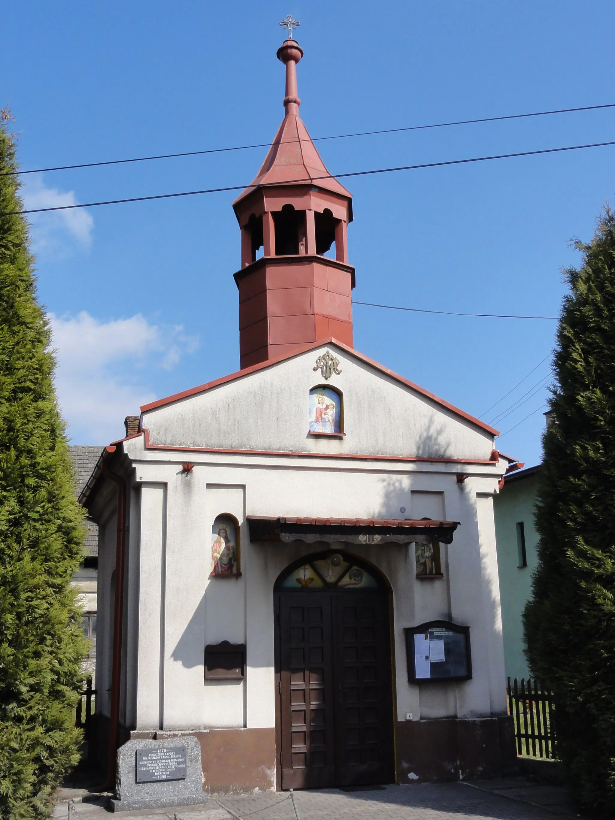 Photo showing: Saint Mary chapel in Zbytków from 1870