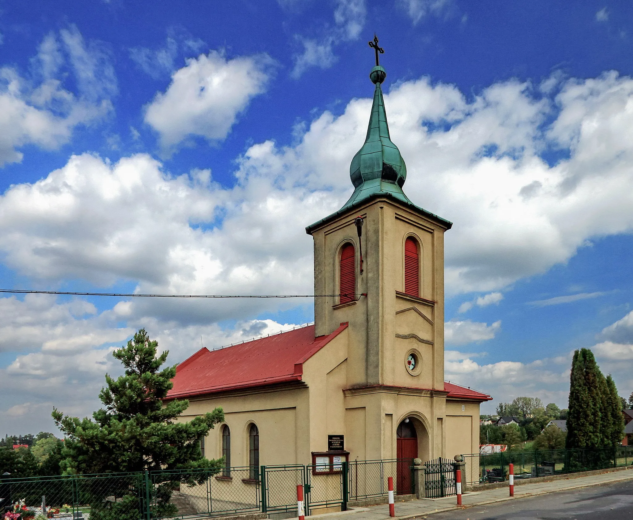 Photo showing: Lutheran church. Zamarski, Silesian Voivodeship, Poland.