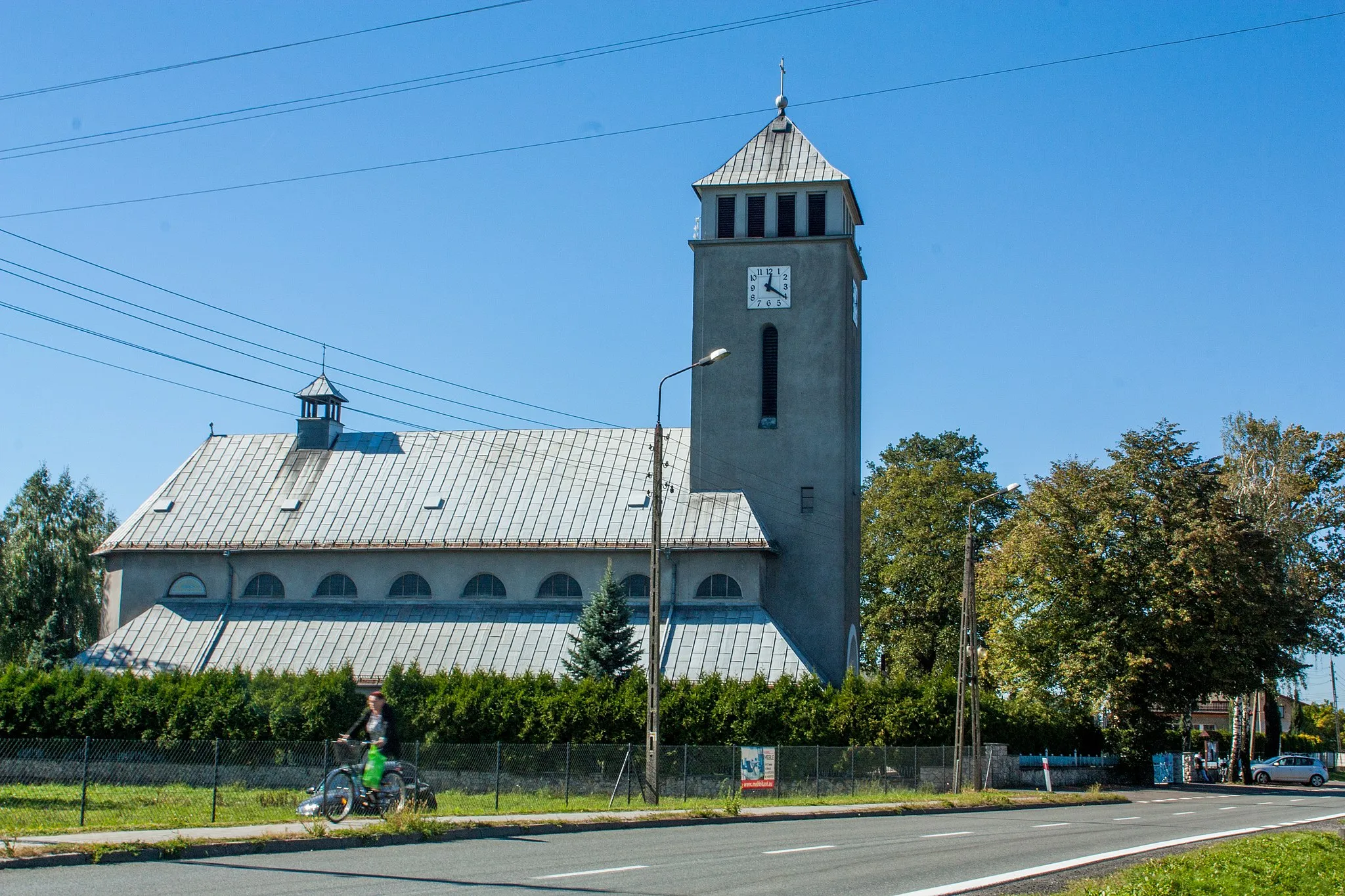 Photo showing: Church of Saint Hedwig in Zabełków, Gmina Krzyżanowice,Racibórz County, Silesian Voivodeship, Poland