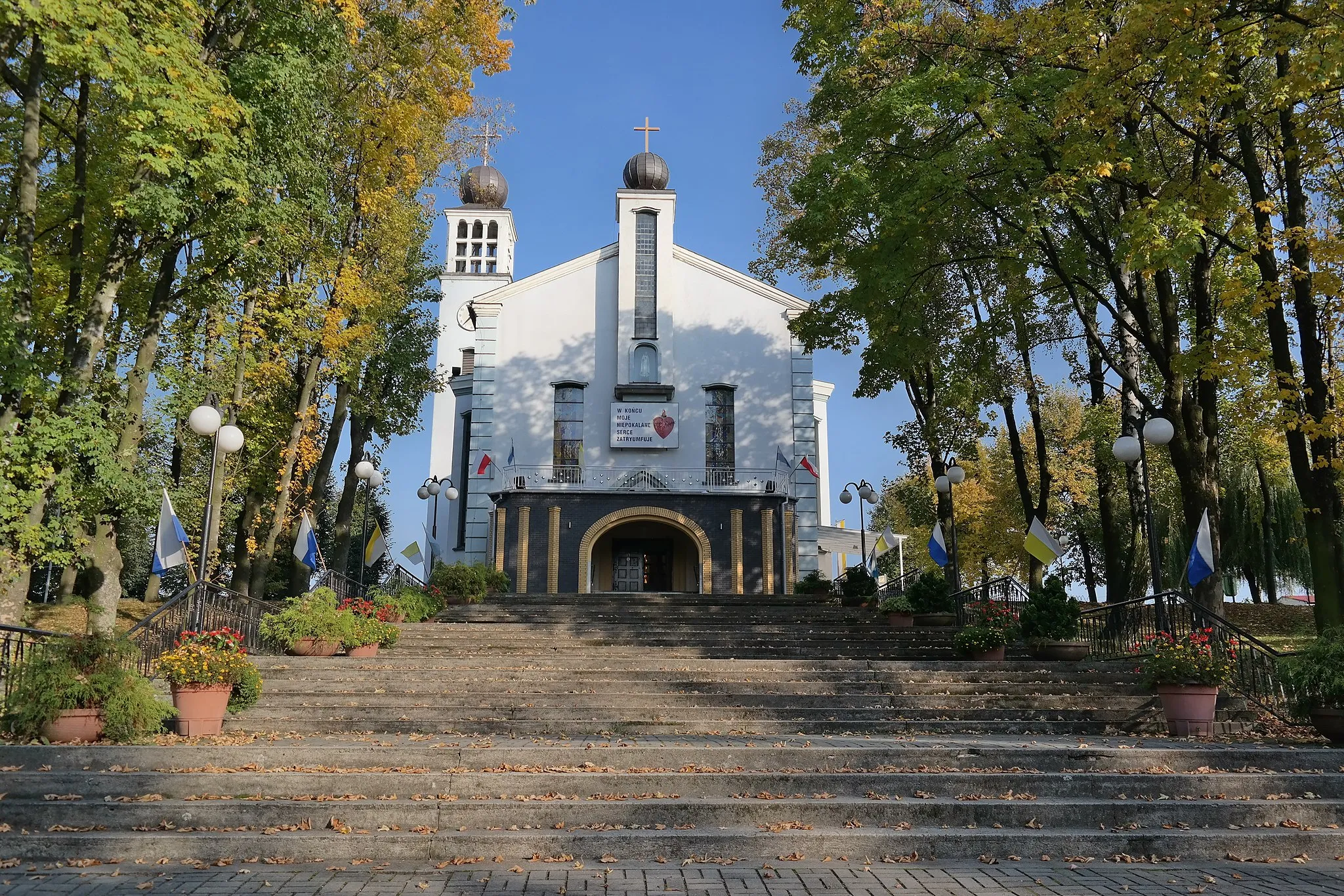 Photo showing: Sanctuary of Our Lady of Fatima located in Turza Śląska, Śląskie, Poland