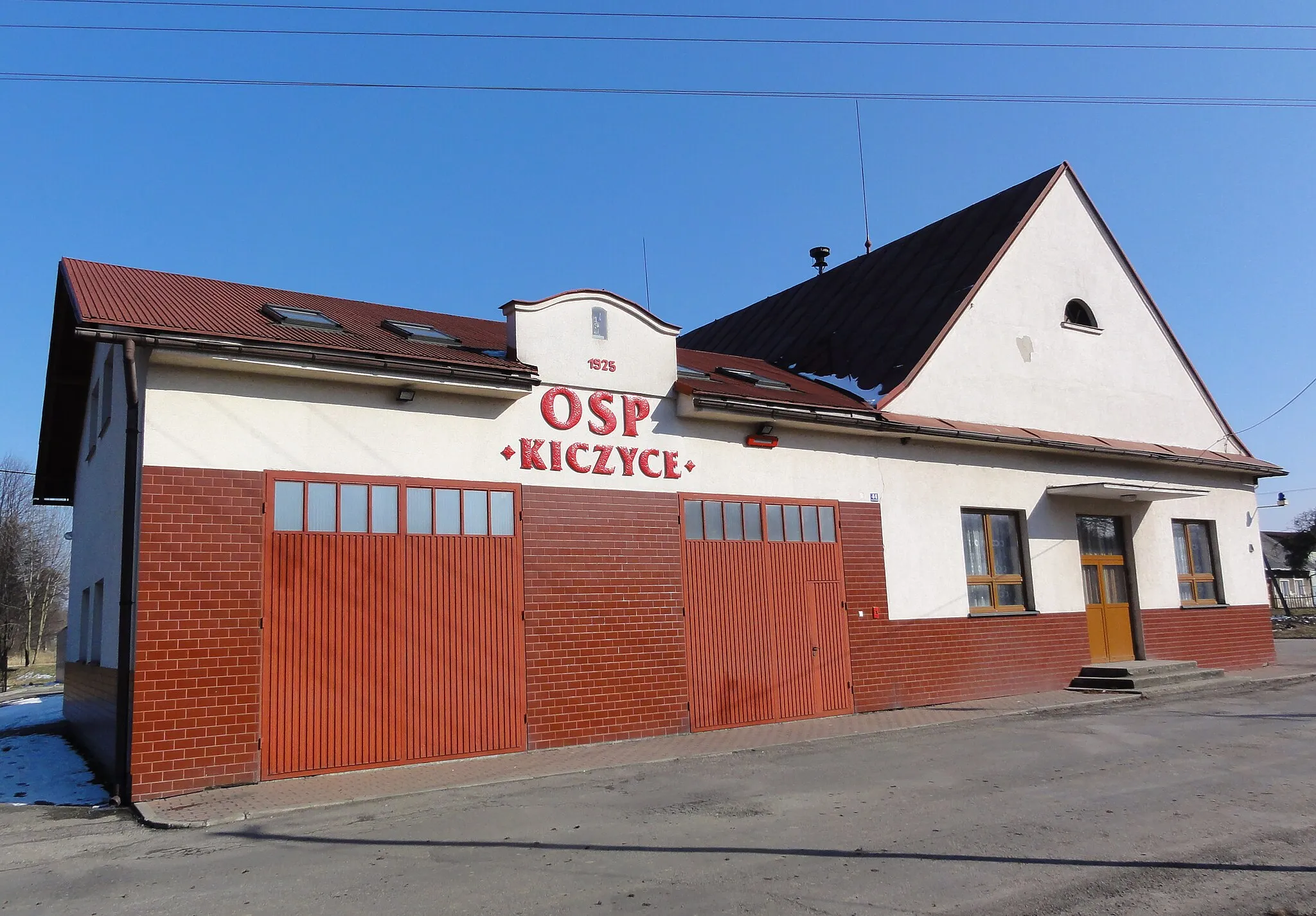 Photo showing: Fire department in Kiczyce