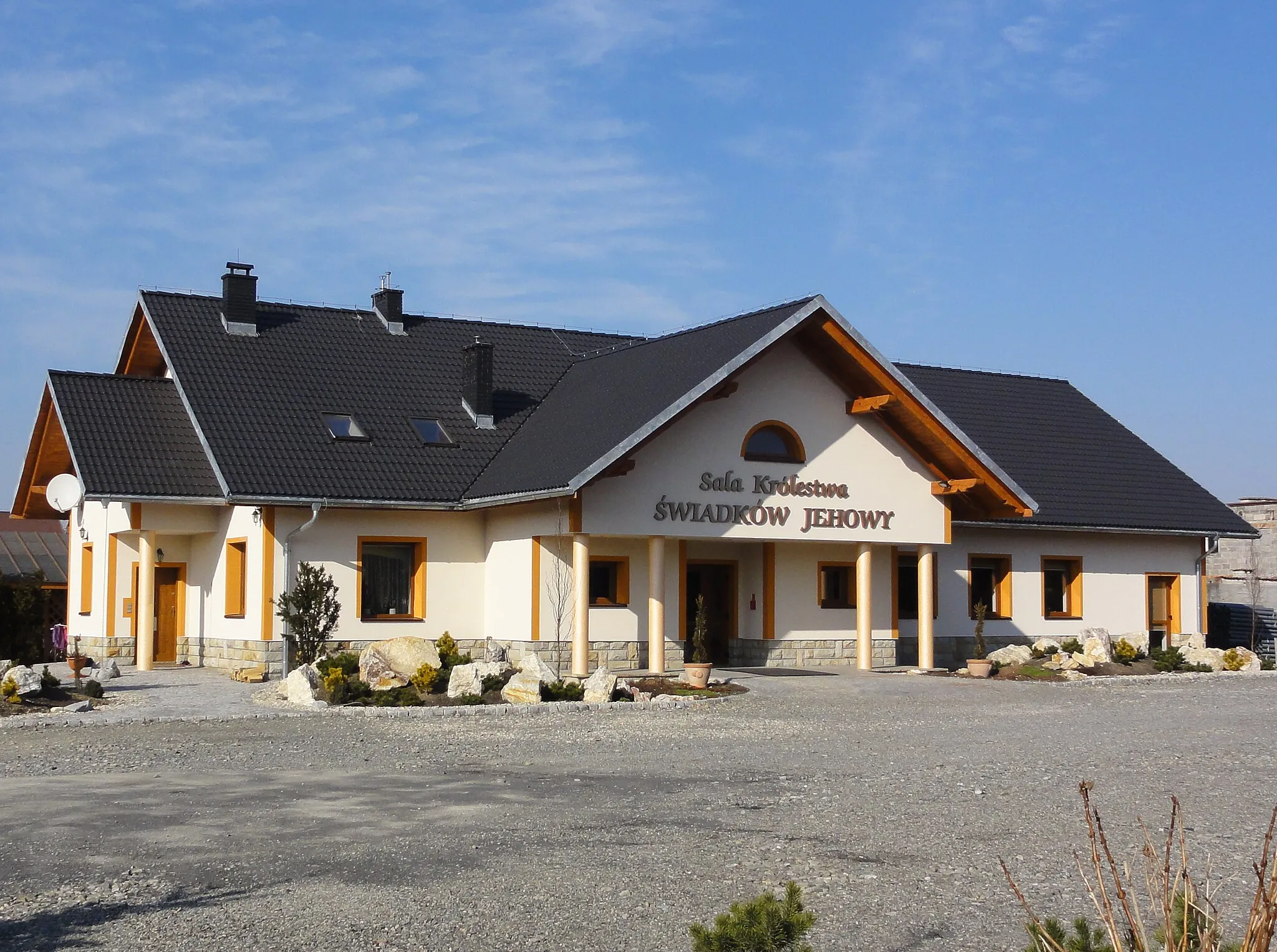 Photo showing: Kingdom Hall in Harbutowice