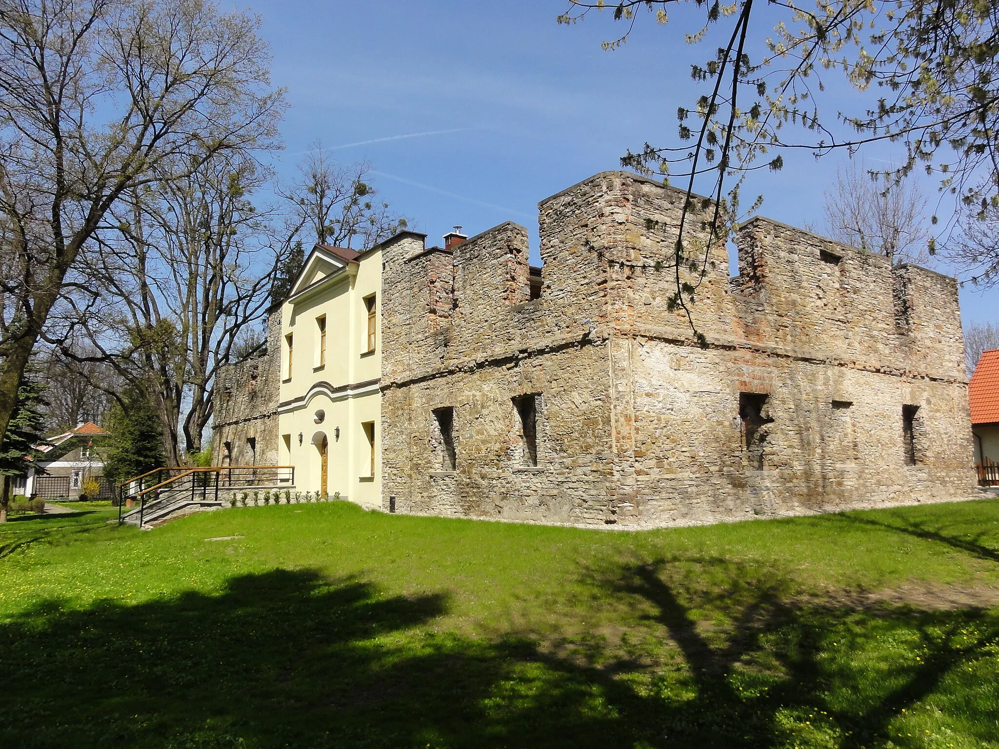 Photo showing: Manor house of Kossak family in Górki Wielkie