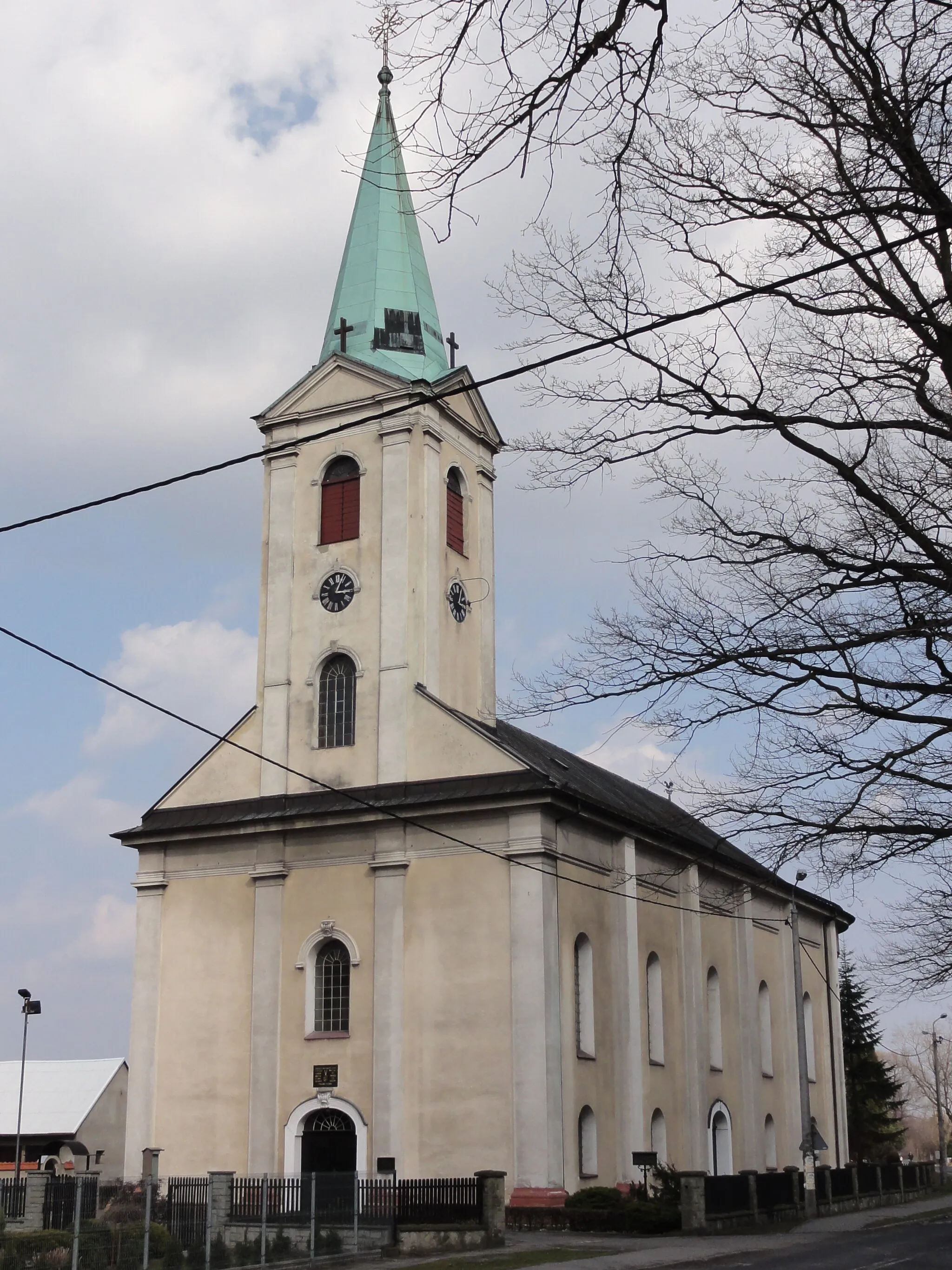 Photo showing: Lutheran church in Drahomischl