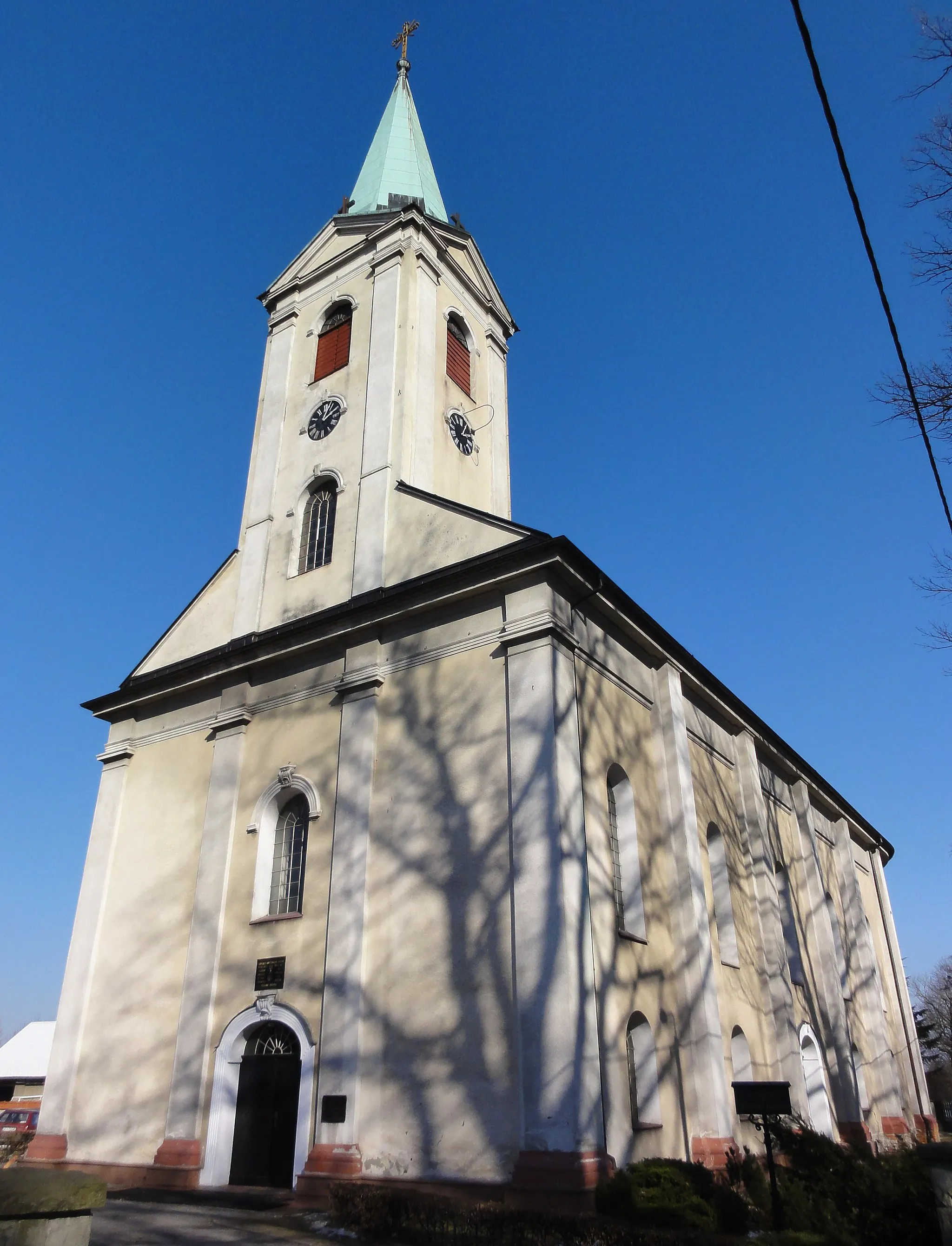 Photo showing: Lutheran church in Drahomischl