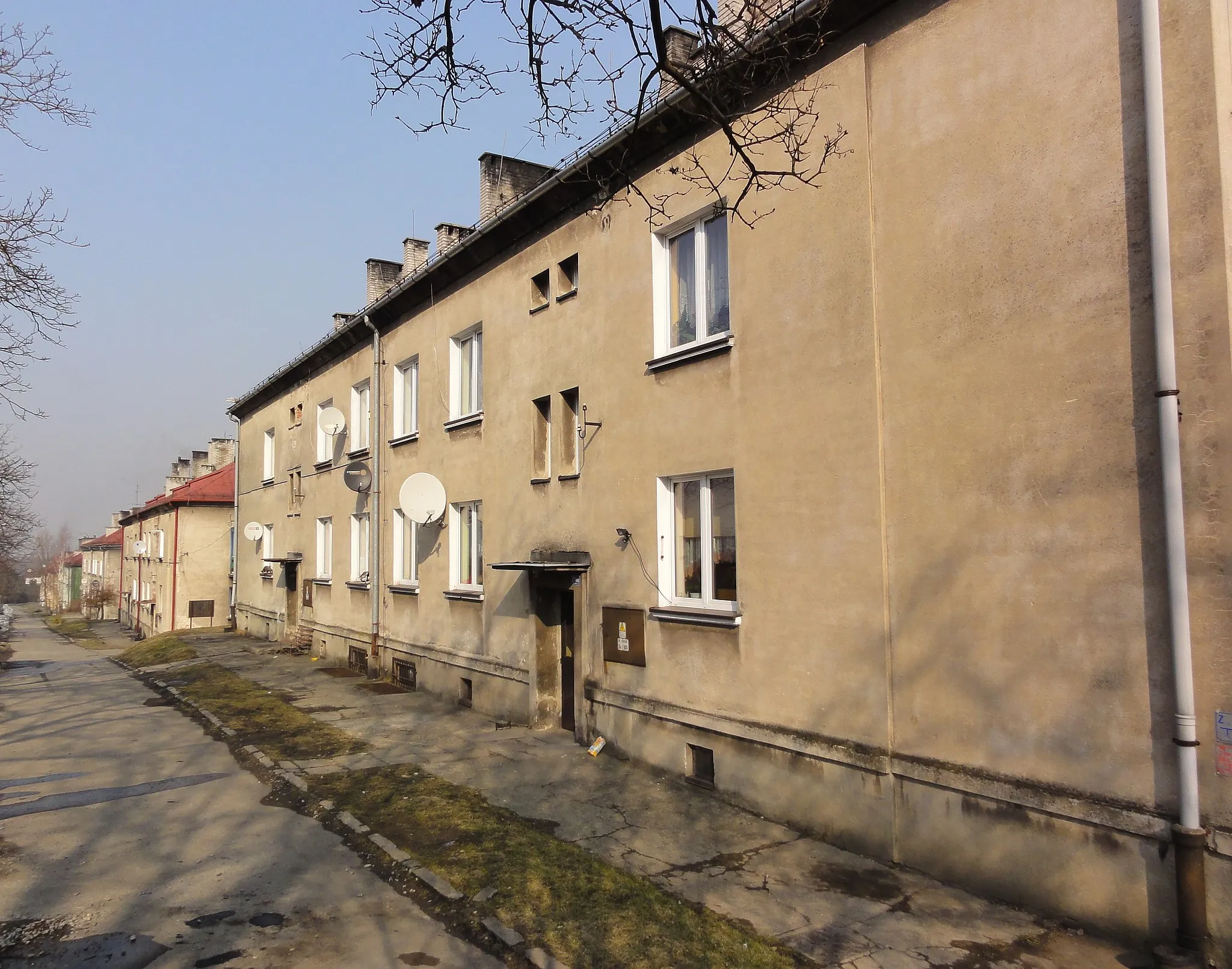 Photo showing: Housing estate in Cisownica