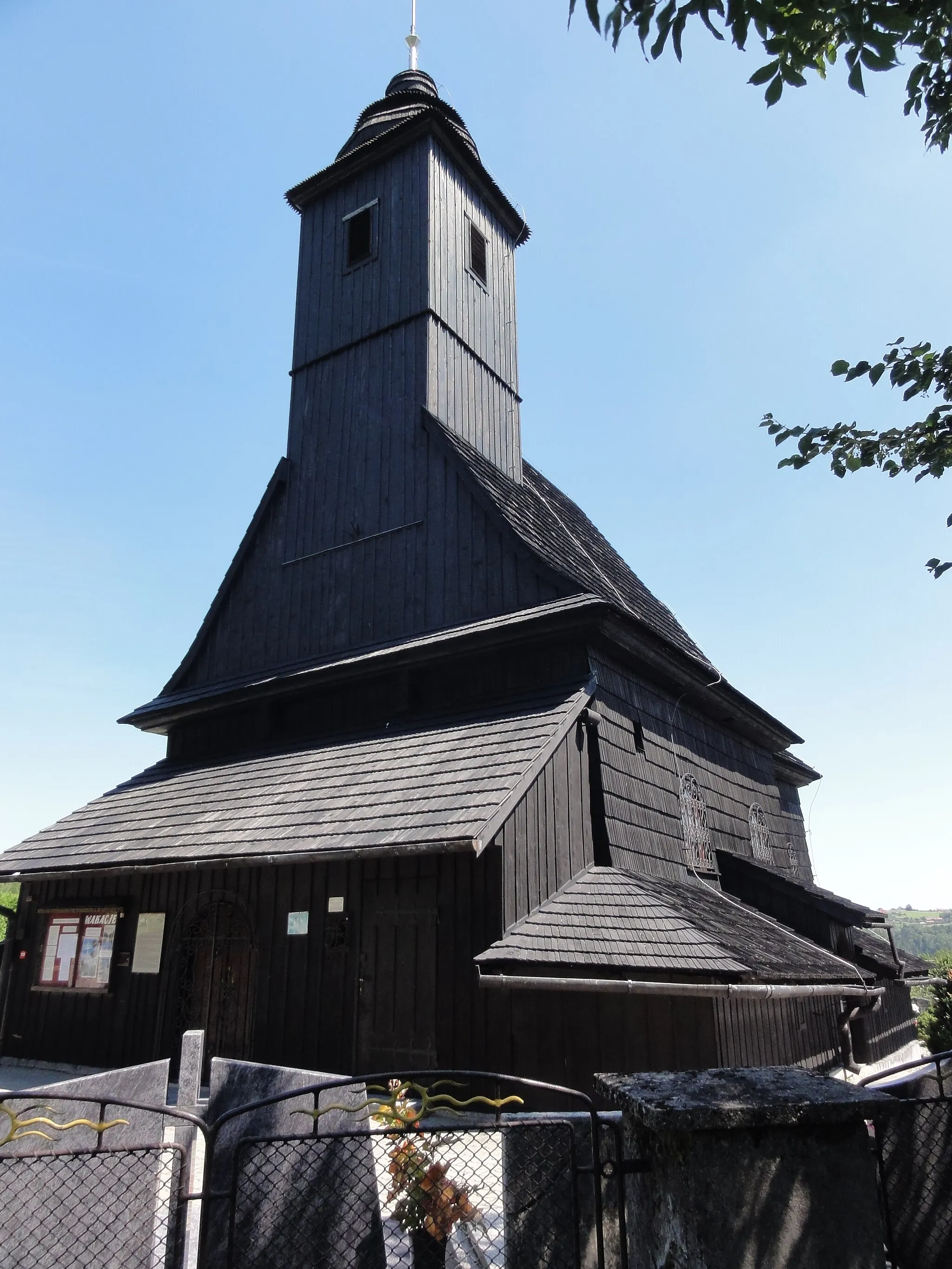 Photo showing: Saint Lawrence church in Bielowicko