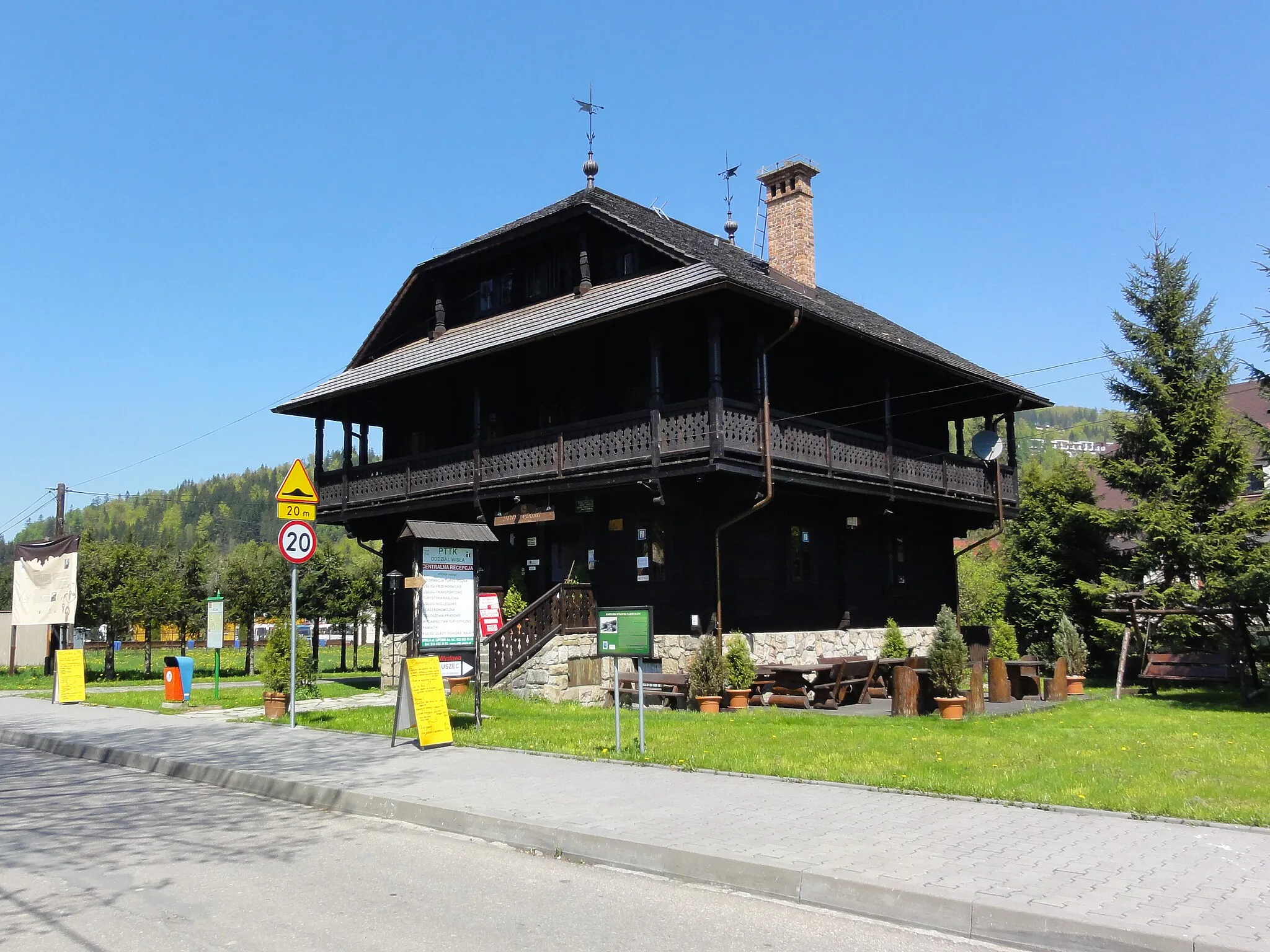 Photo showing: Habsburgs hunting palace in Wisła