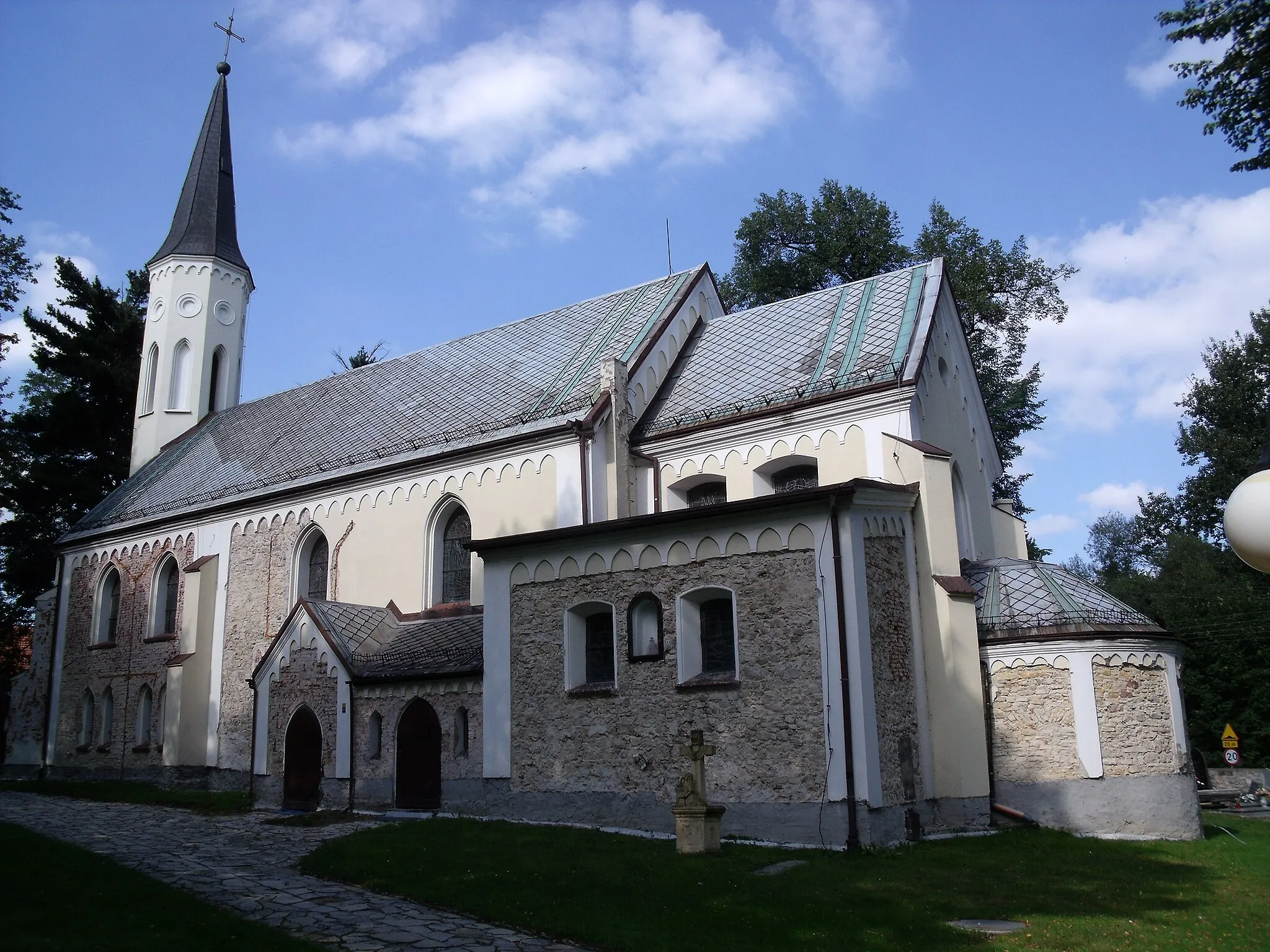 Photo showing: Mikołów Mokre - kościół p.w. św. Wawrzyńca (zabytek nr A/727/66 z 15.06.1966)