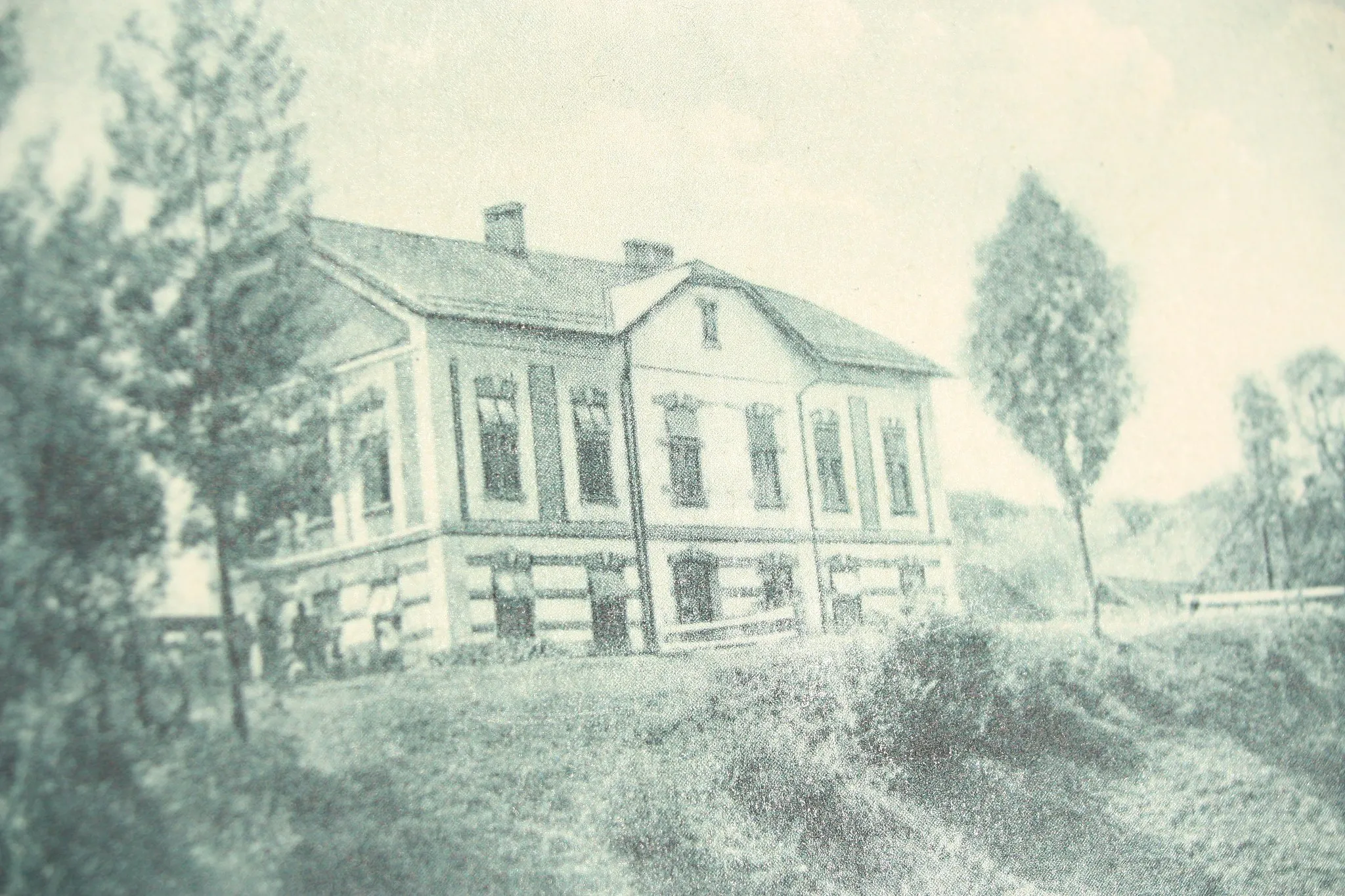 Photo showing: Szkoła w Krzyżowej (powiat Żywiec)