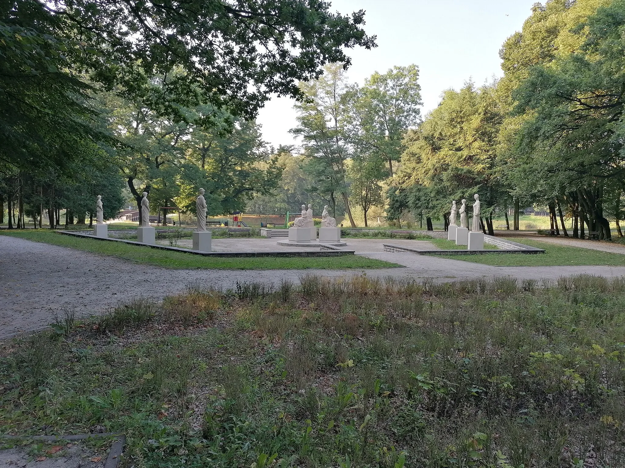 Photo showing: Franciszek Kachel City Park, Bytom, Poland.