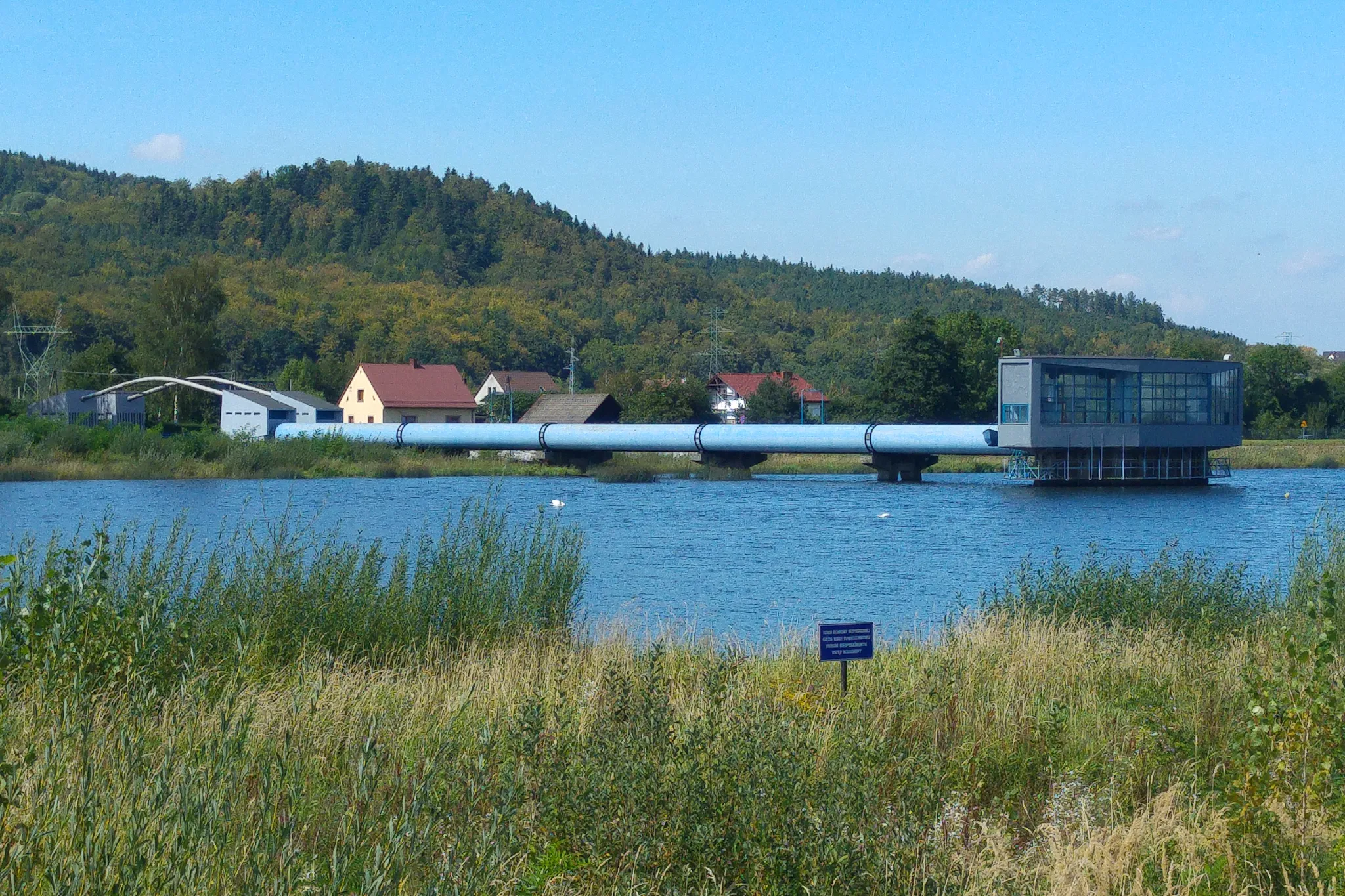 Photo showing: Porąbka, Bielsko district, Lake Czanieckie
