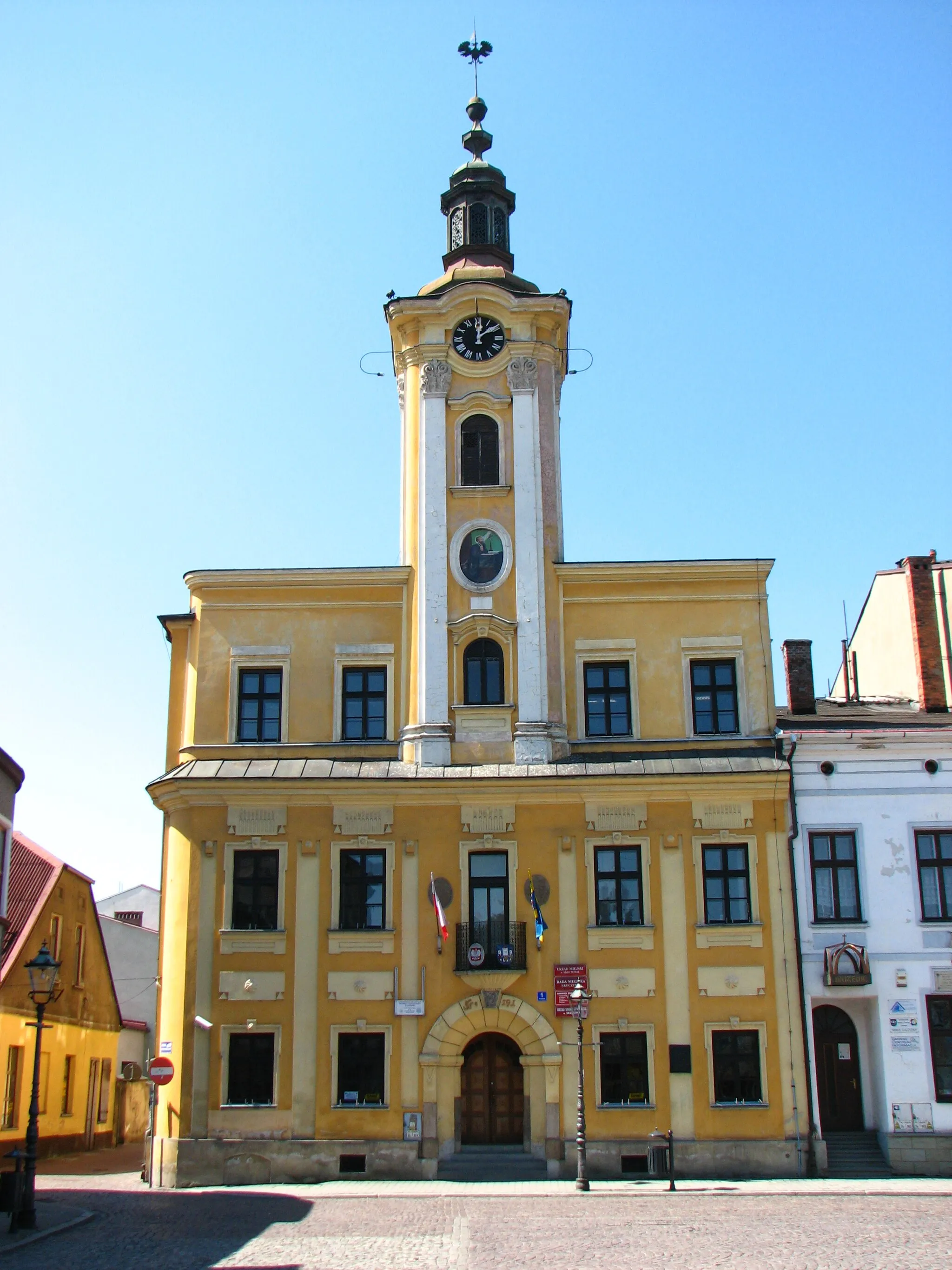 Photo showing: Town hall in Skoczow