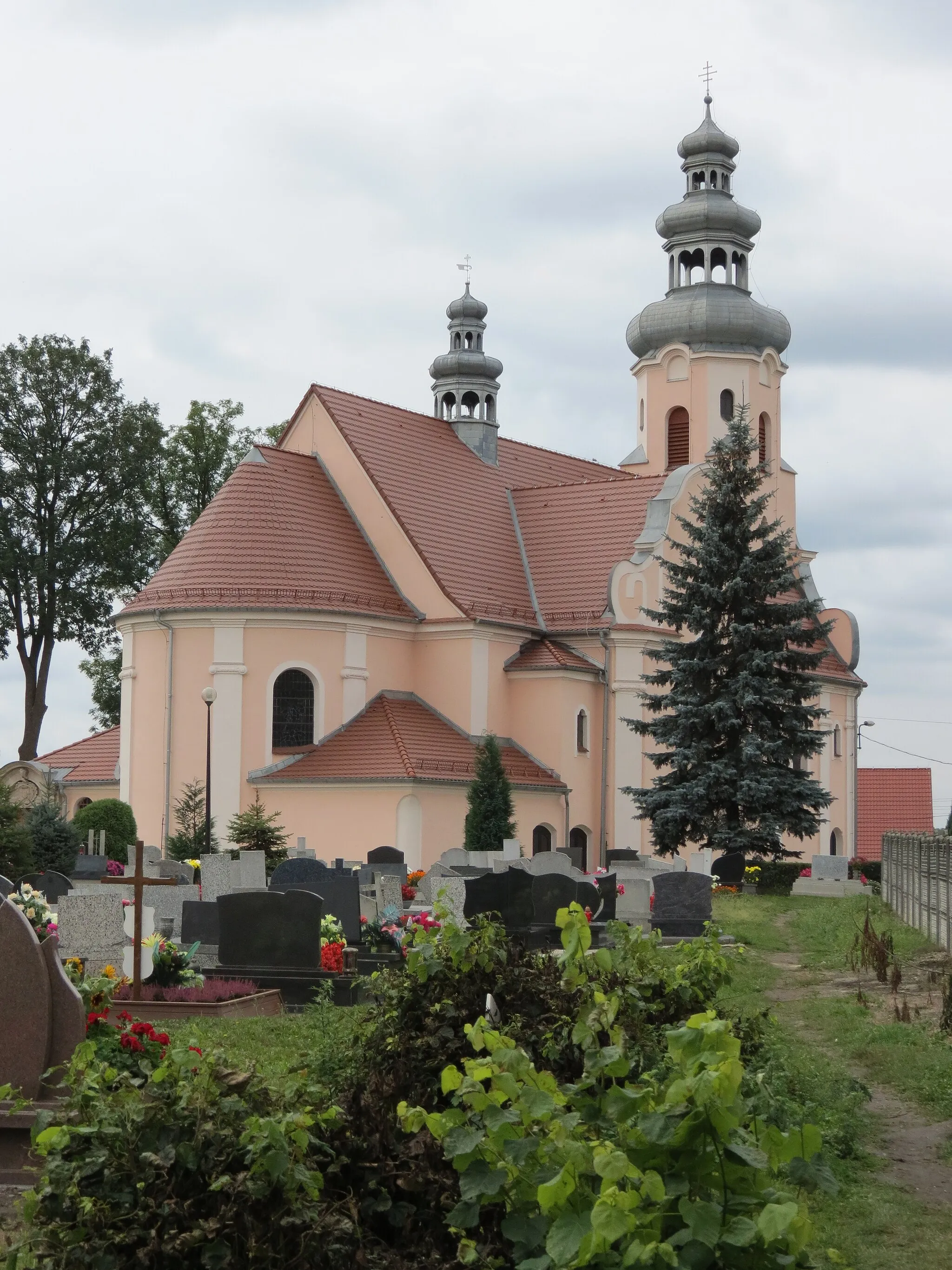 Photo showing: Kościół p.w. św. Mikołaja Biskupa Dobroci; Rudno, ul. Szkolna 8b, gmina Rudziniec, powiat gliwicki