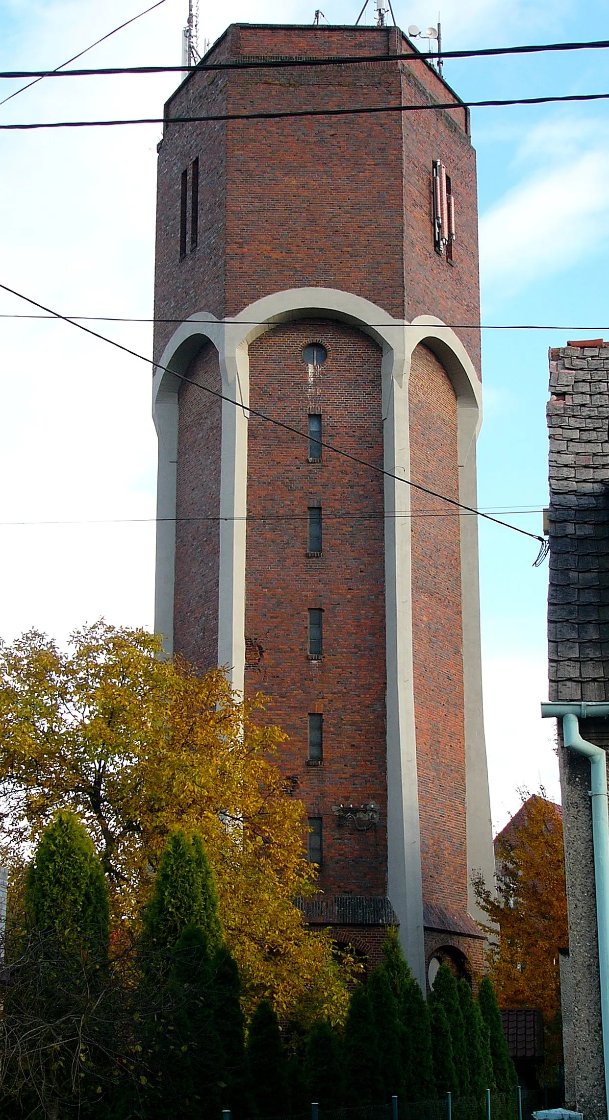 Photo showing: Wieża ciśnień w Ostropie.