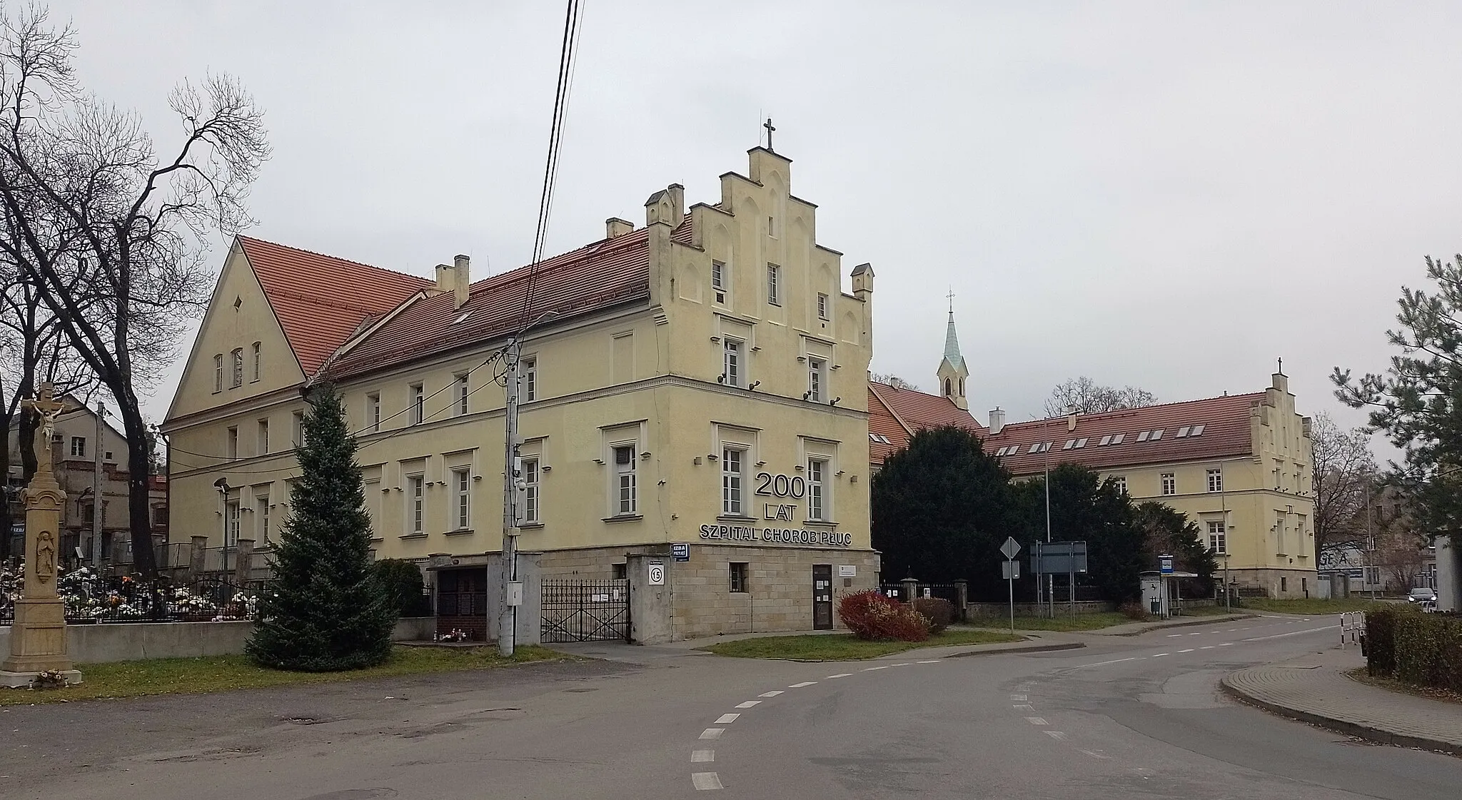 Photo showing: Pulmonary hospital in Pilchowice, Upper Silesia, Poland