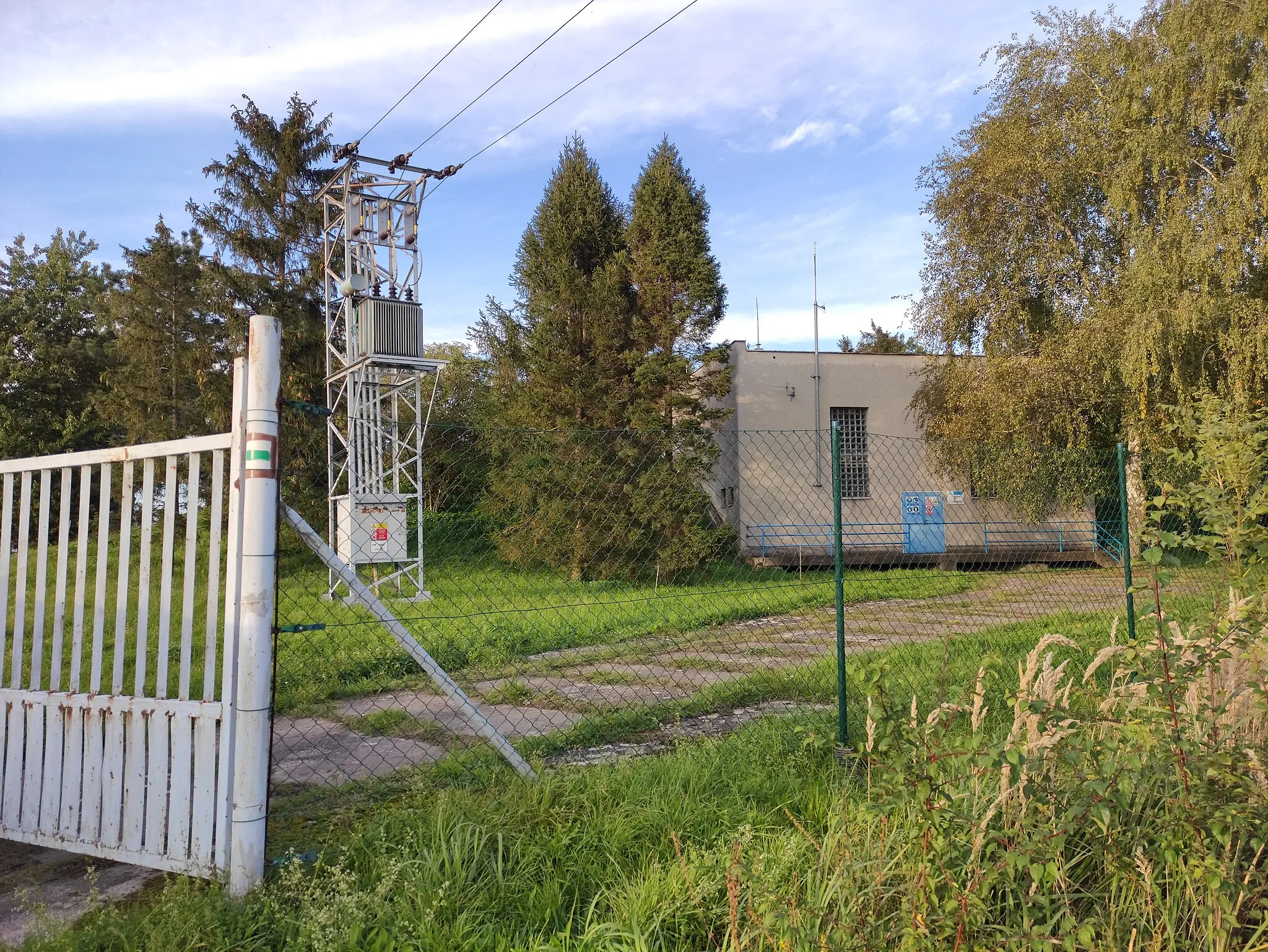 Photo showing: Vodojem, Oldřišovský kopec, Kravaře, Opavská pahorkatina, okres Opava, Česko