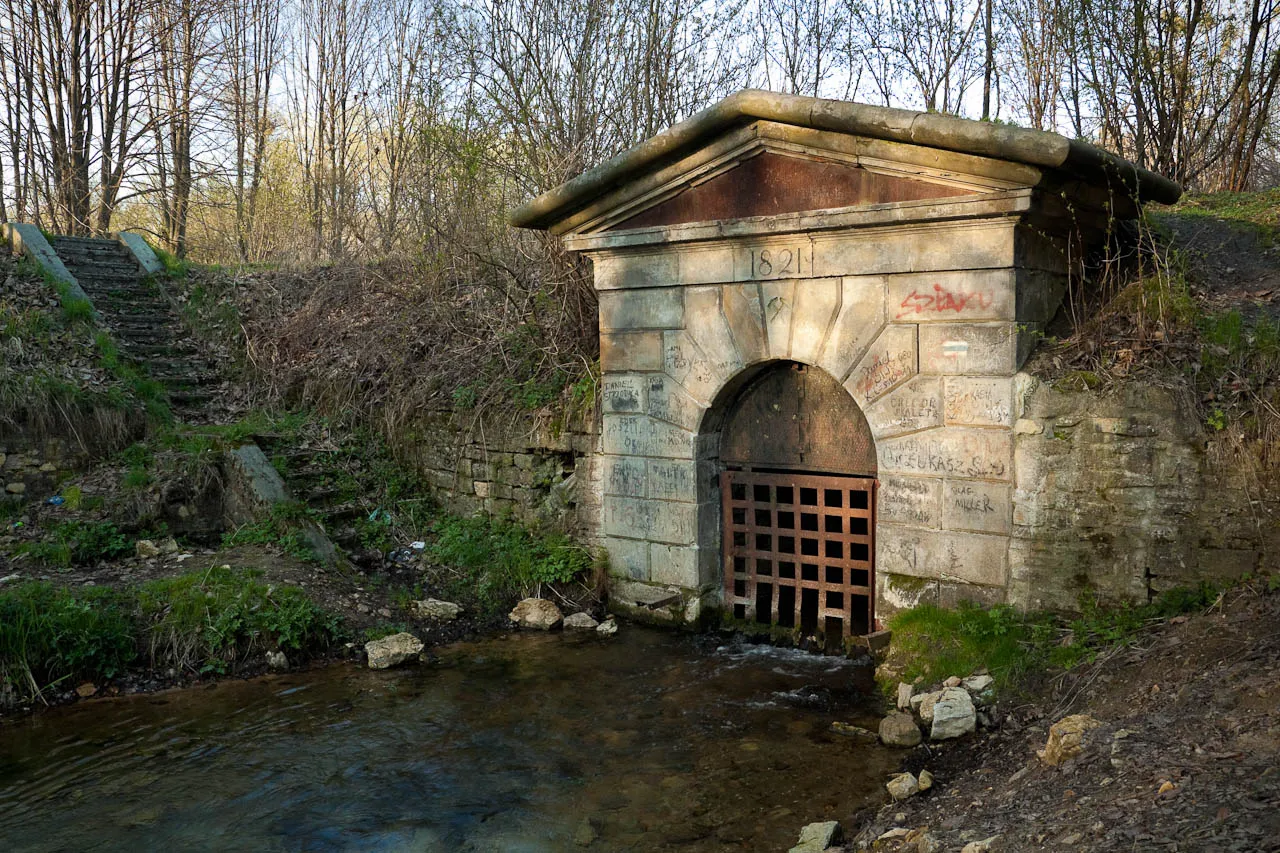 Photo showing: Wylot Sztolni Czarnego Pstrąga. Gmina Zbrosławice, Województwo Śląskie, Polska.