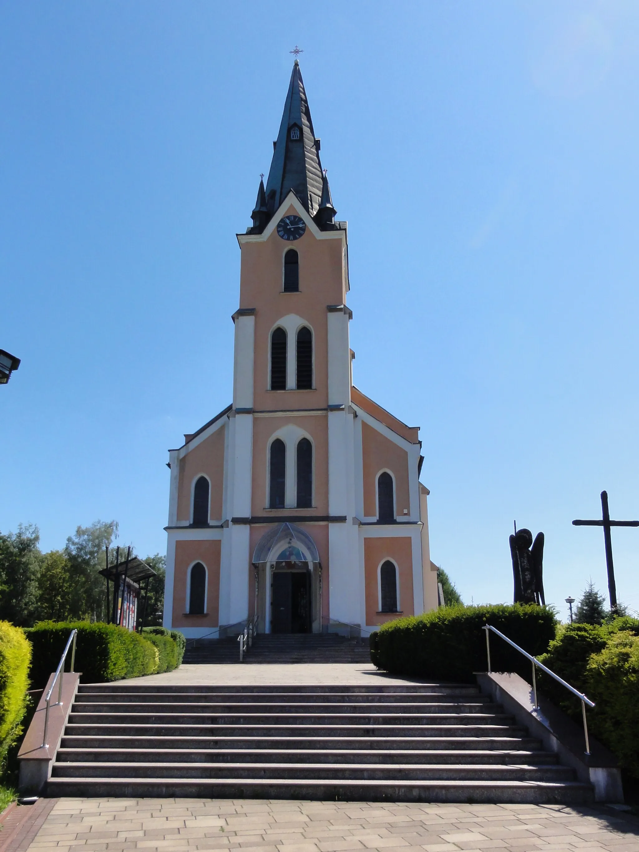 Photo showing: Kościół św. Michała Archanioła w Wilkowicach