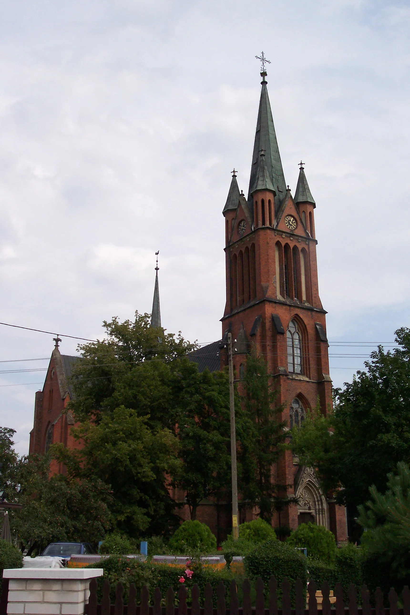 Photo showing: Kościół pw. św. Katarzyny Aleksandryjskiej w Kędzierzynie-Koźlu (dzielnica Sławięcice)