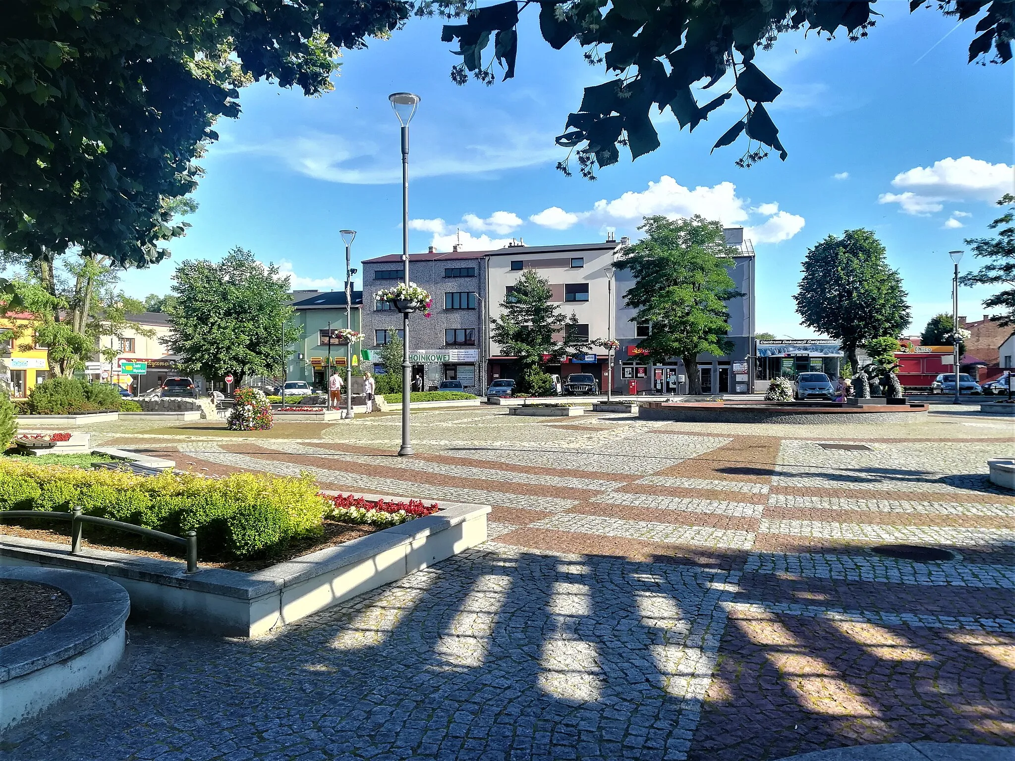 Photo showing: Rynek w Koziegłowach.