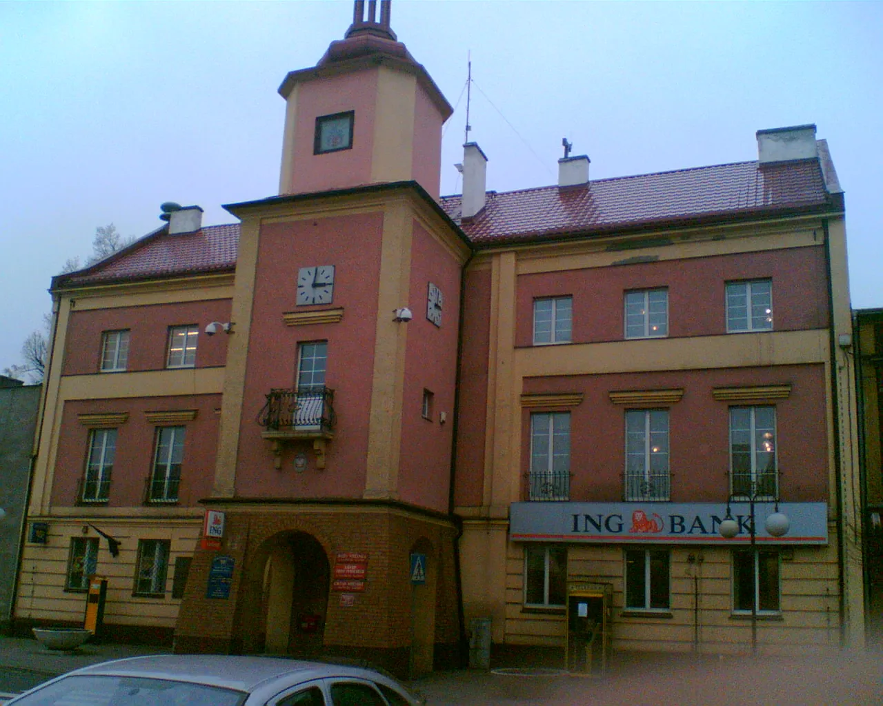 Photo showing: Ratusz w Miasteczku Śląskim