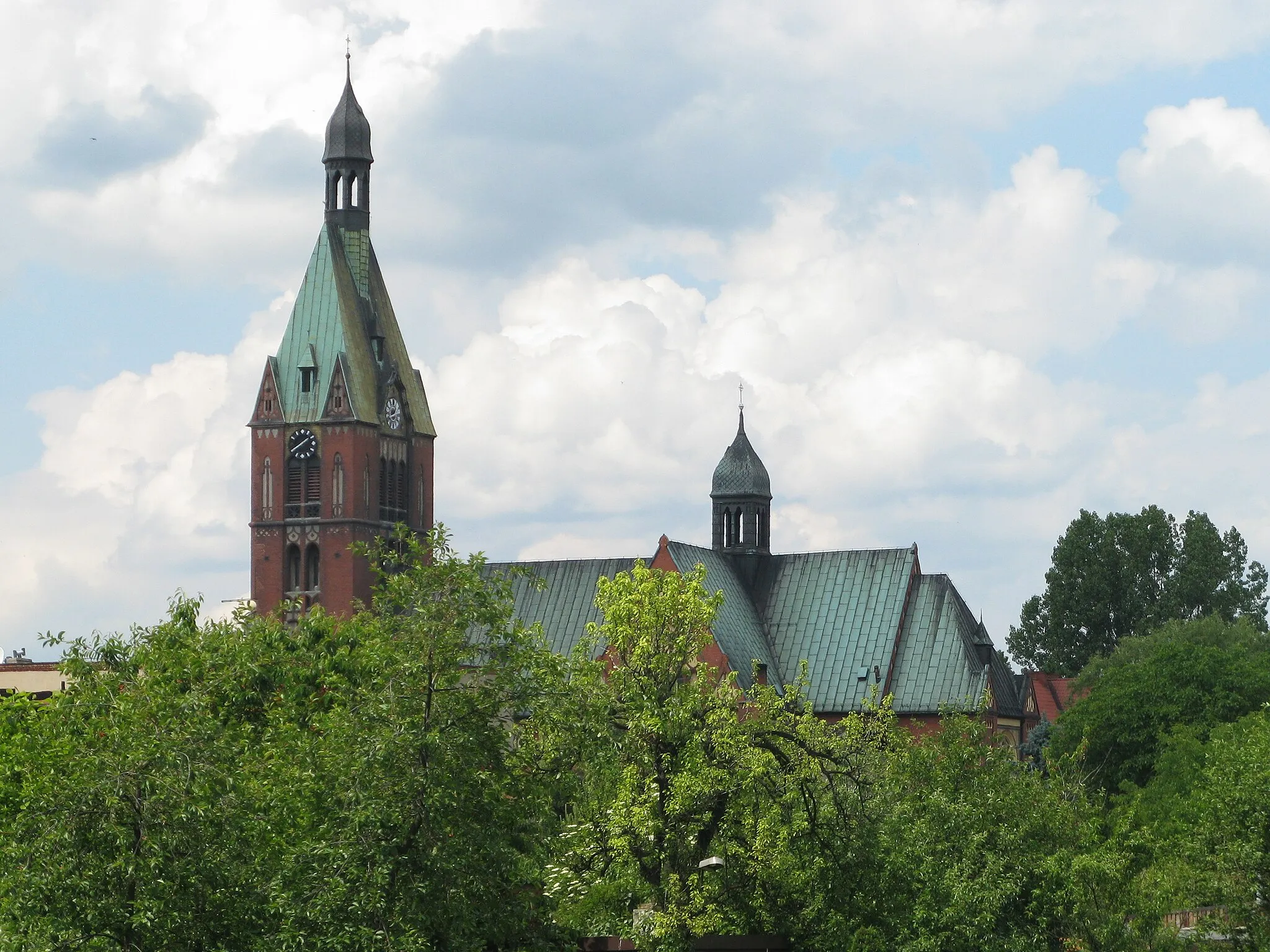 Photo showing: Sacred Heart church in Piekary Śląskie.