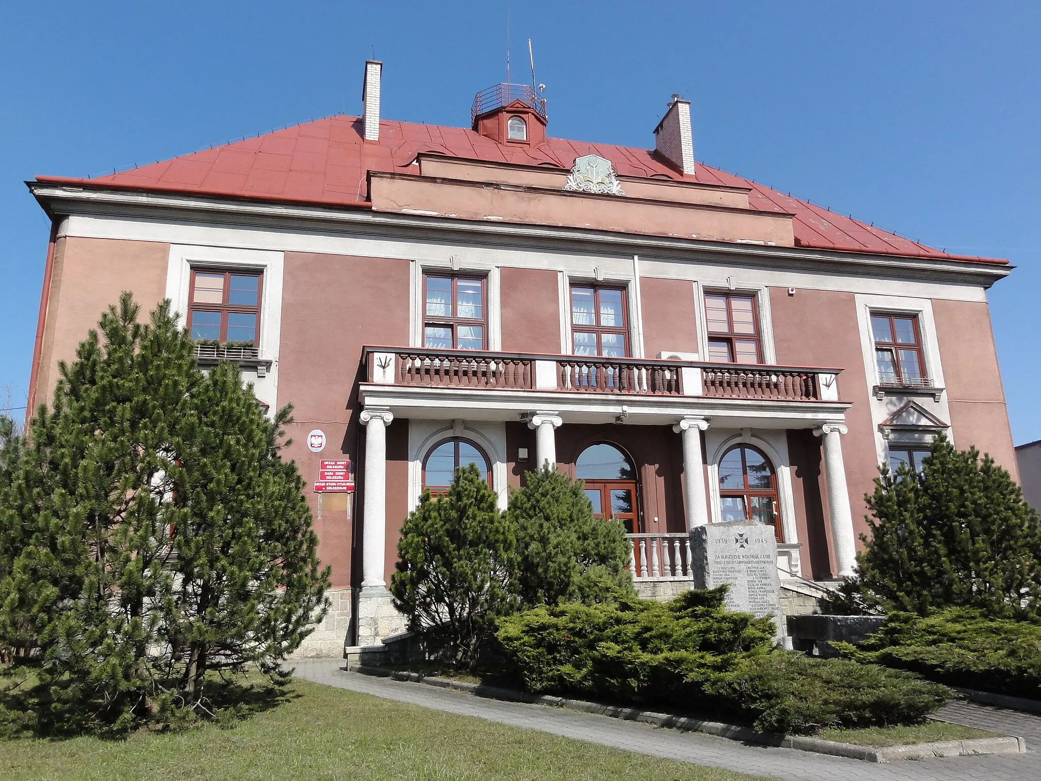 Photo showing: Municipal office in Goleszów