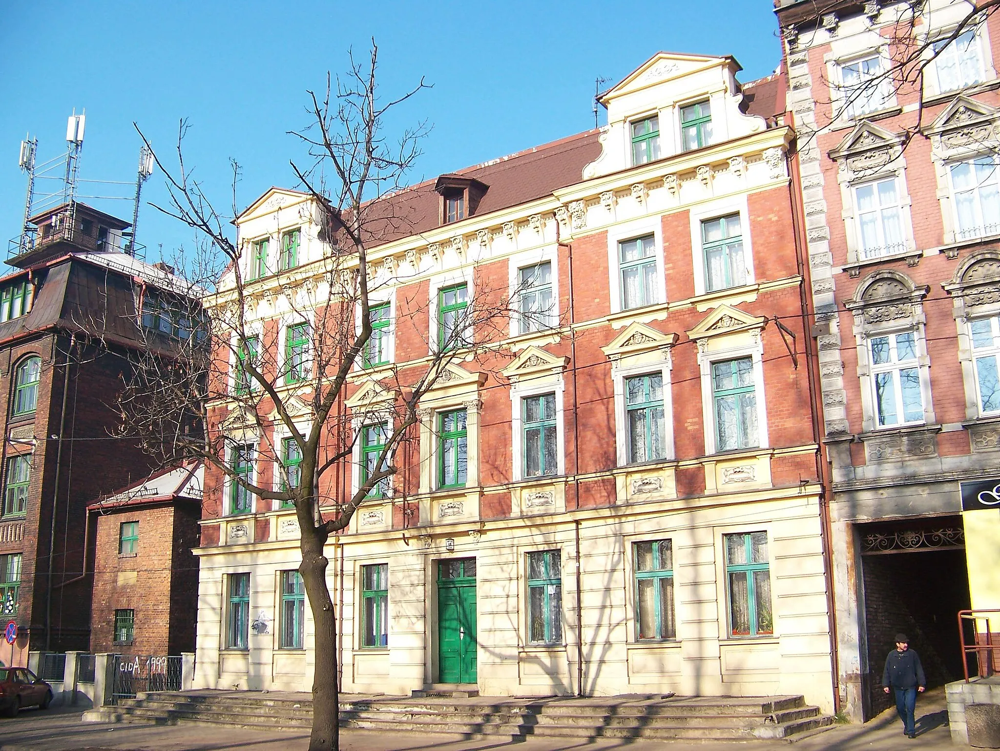 Photo showing: Główna 38 Street, district Bielszowice, Ruda Śląska.