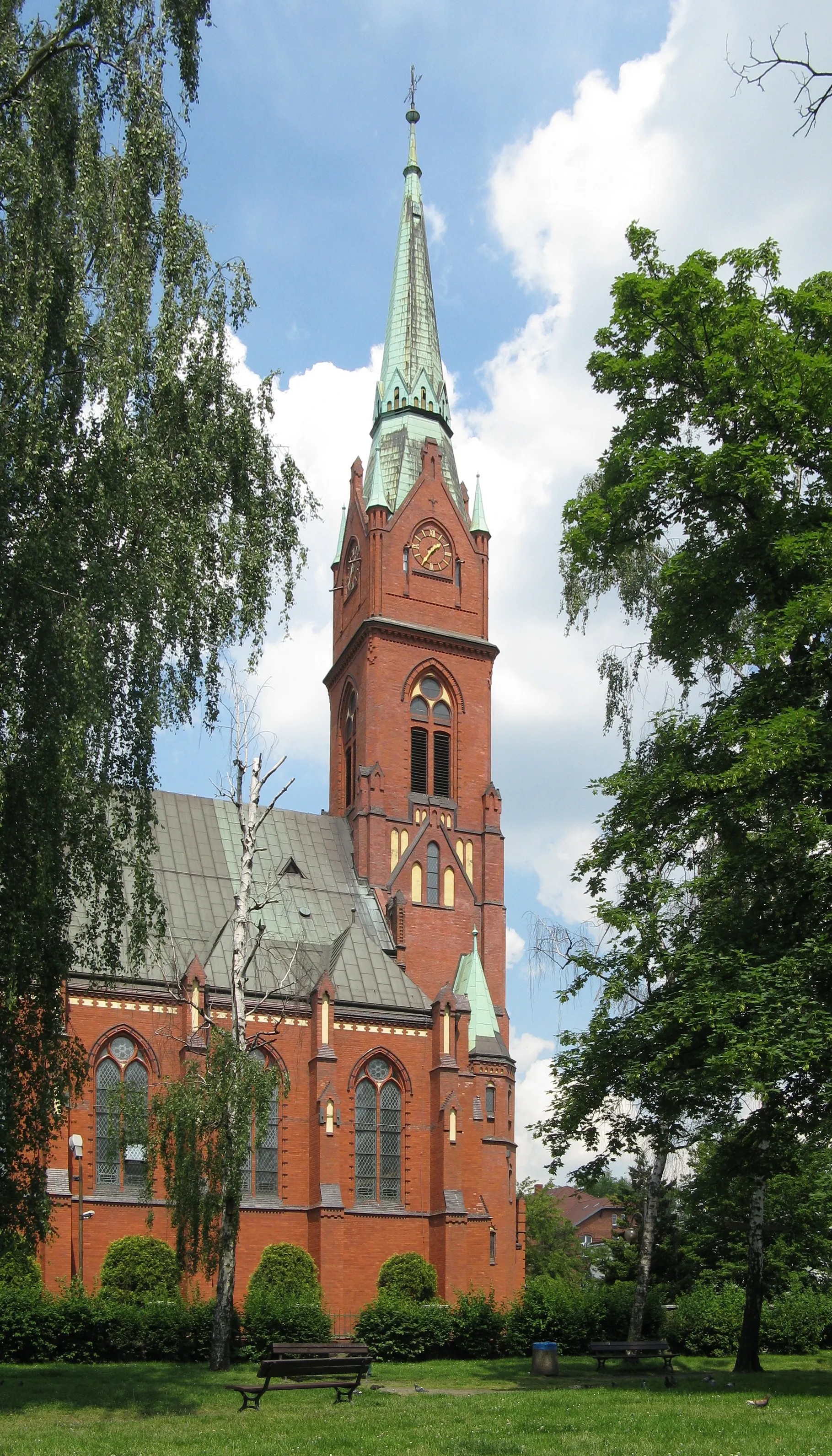 Photo showing: Kościół Wniebowzięcia Najświętszej Maryi Panny w Chorzowie-Batorym.