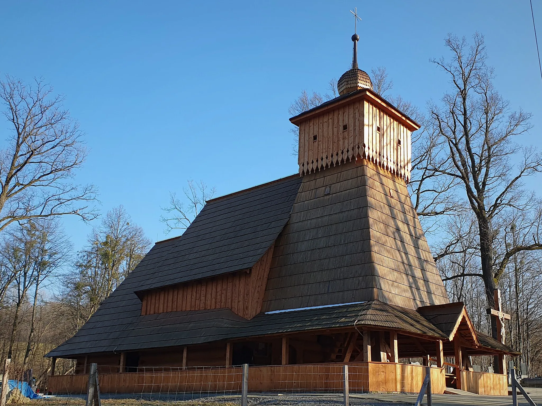 Photo showing: Replika kostela Božího Těla v Třinci-Gutech
