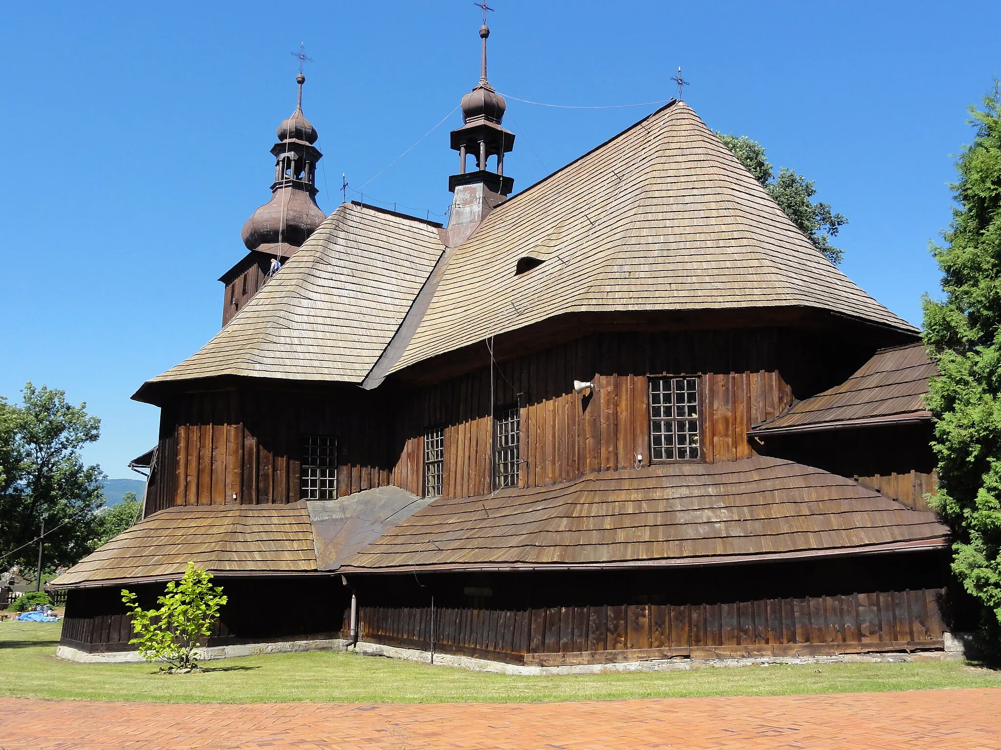 Photo showing: Kościół św. Szymona i św. Judy Tadeusza w Łodygowicach