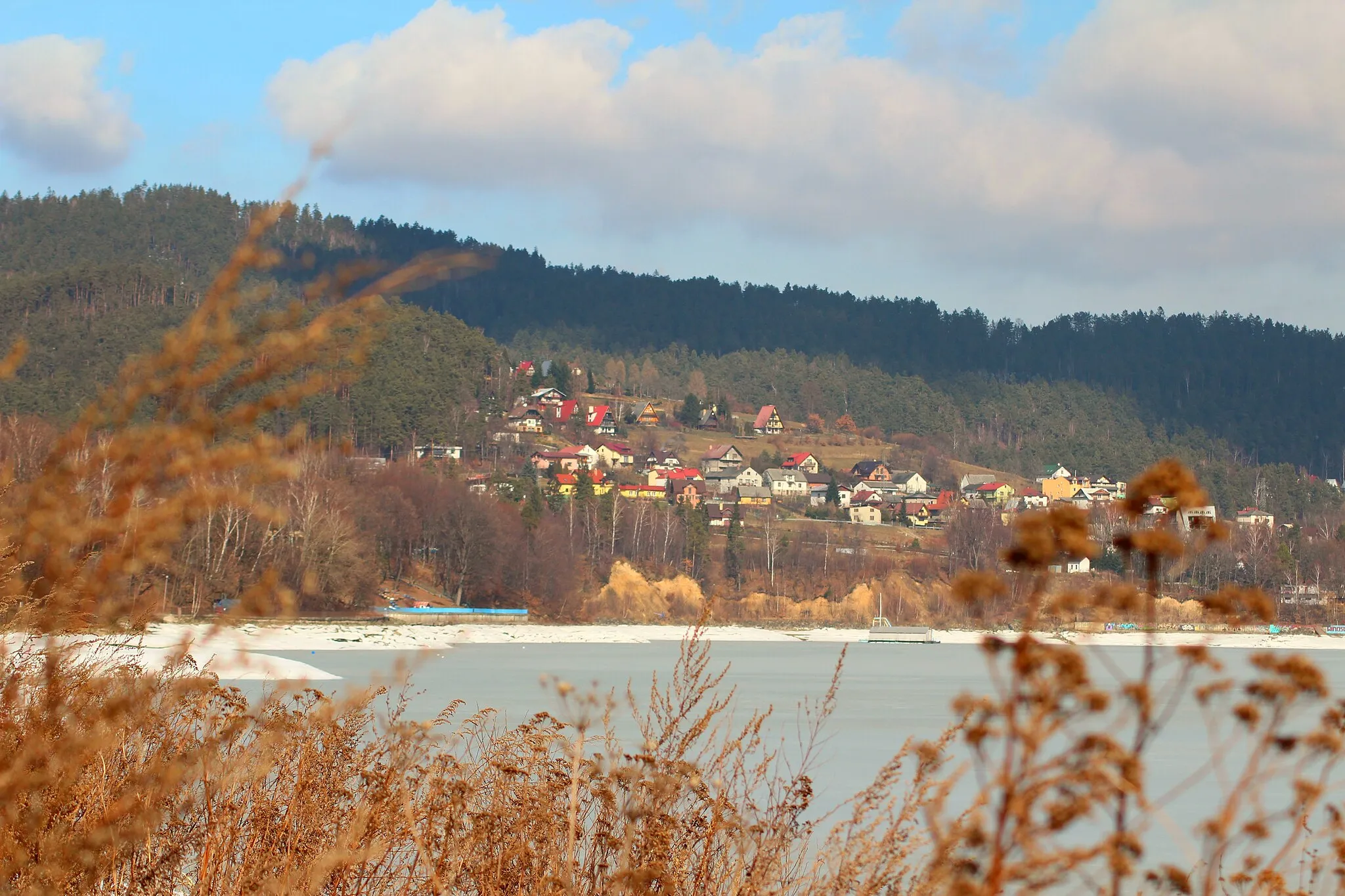 Photo showing: Tresna nad Jeziorem Żywieckim.