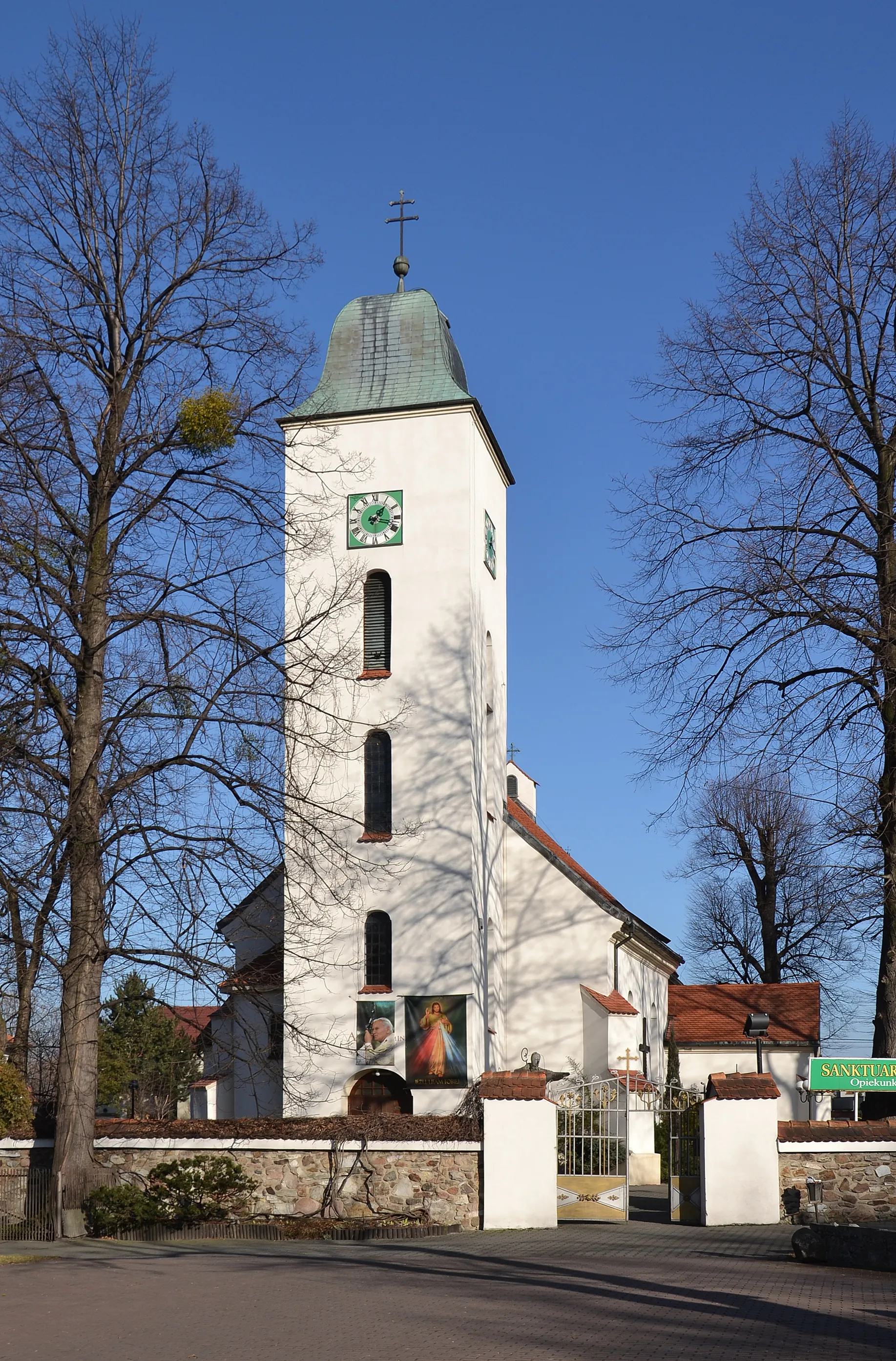 Photo showing: Saint Nicholas church in Mikołów-Bujaków (Nikolai-Bujakow), Silesia