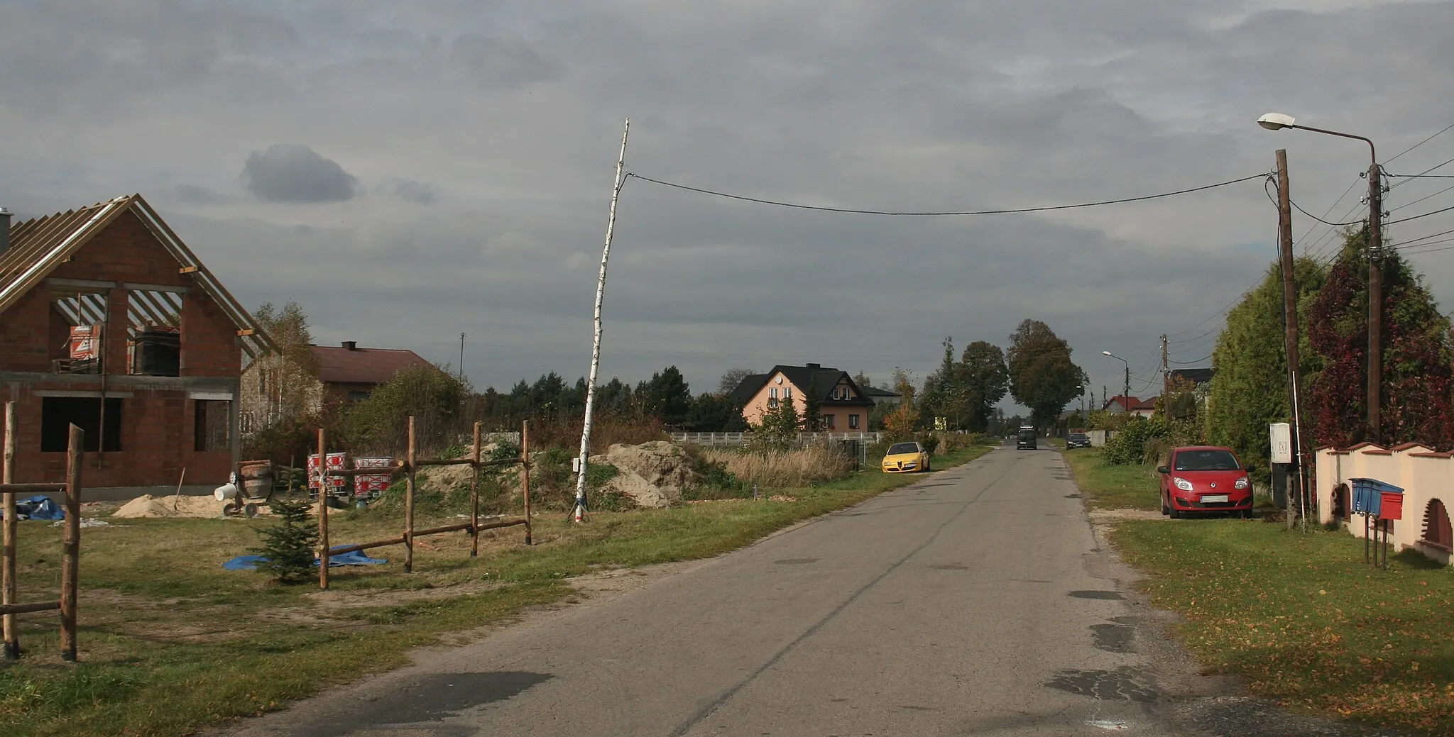 Photo showing: Adamów, ul. Skrzydłowska