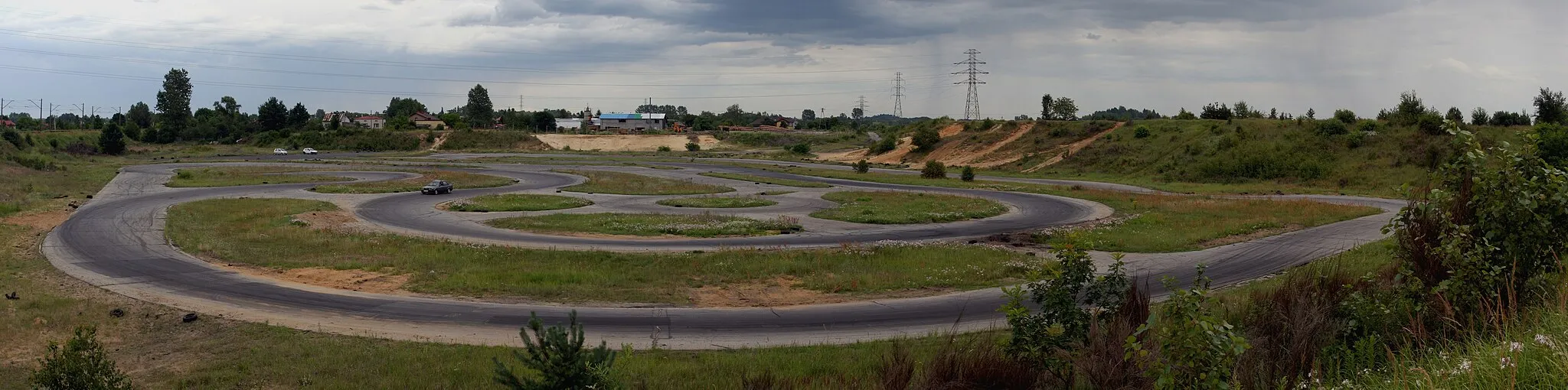 Photo showing: Wyrazów - tor wyścigowy