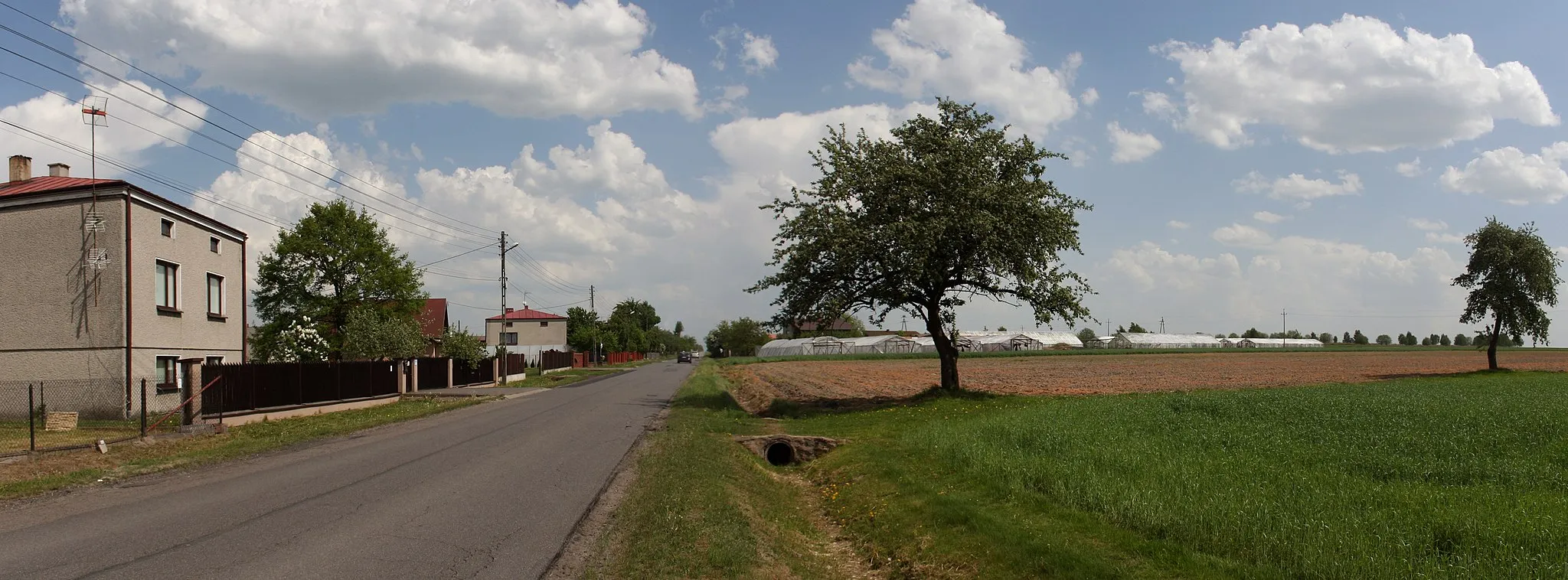 Photo showing: Miejscowość Kokawa w gminie Mykanów
