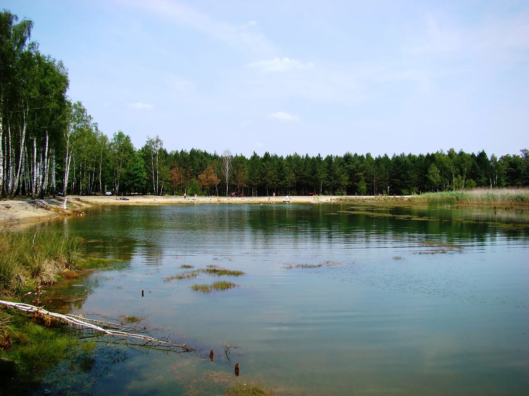 Photo showing: II zbiornik wodny zwany "Samul" we wsi Zawodzie