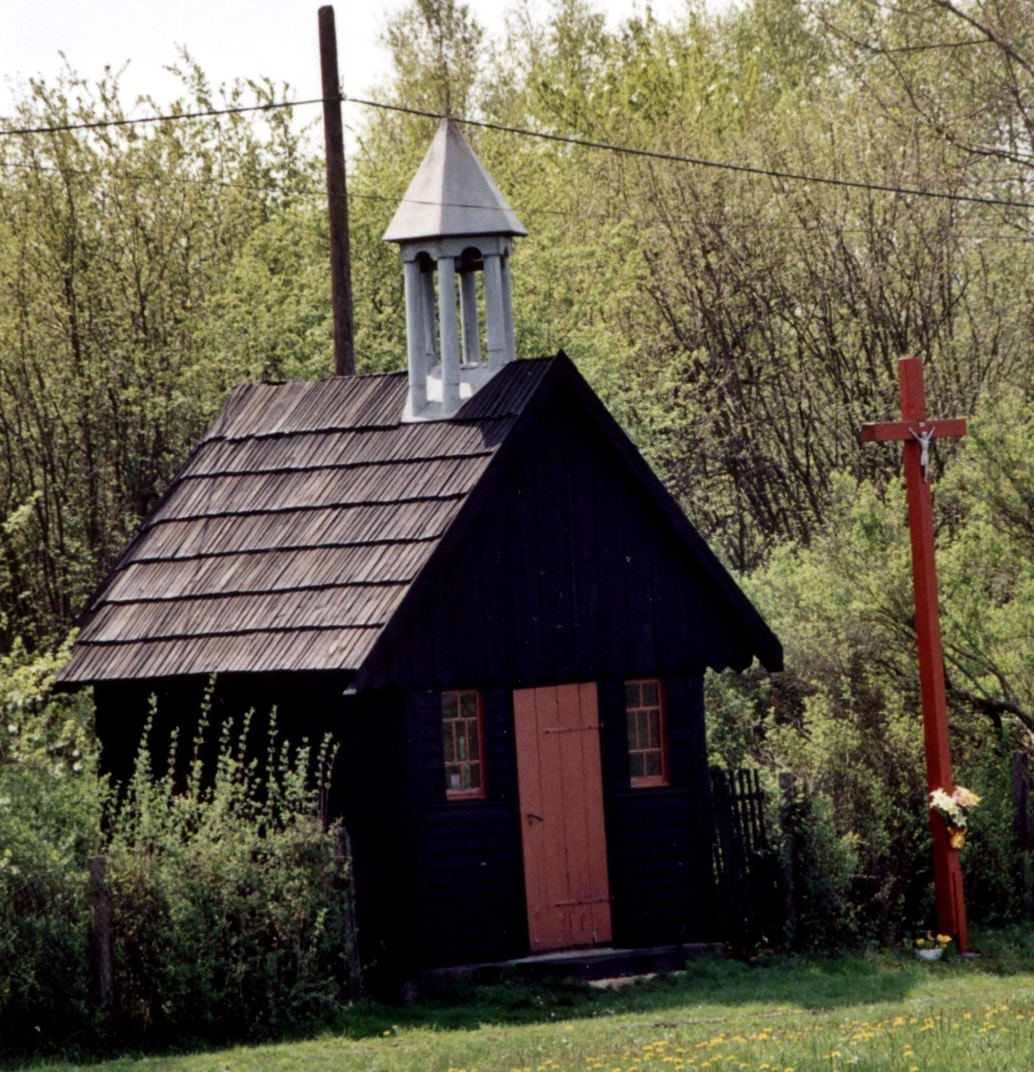 Photo showing: kapliczka Jana Nepomucena w Dębowej Górze, gmina Boronów