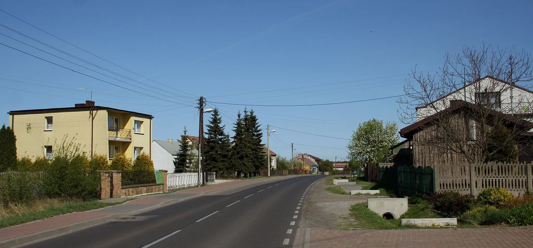 Photo showing: Miejscowość Srocko w gminie Mstów