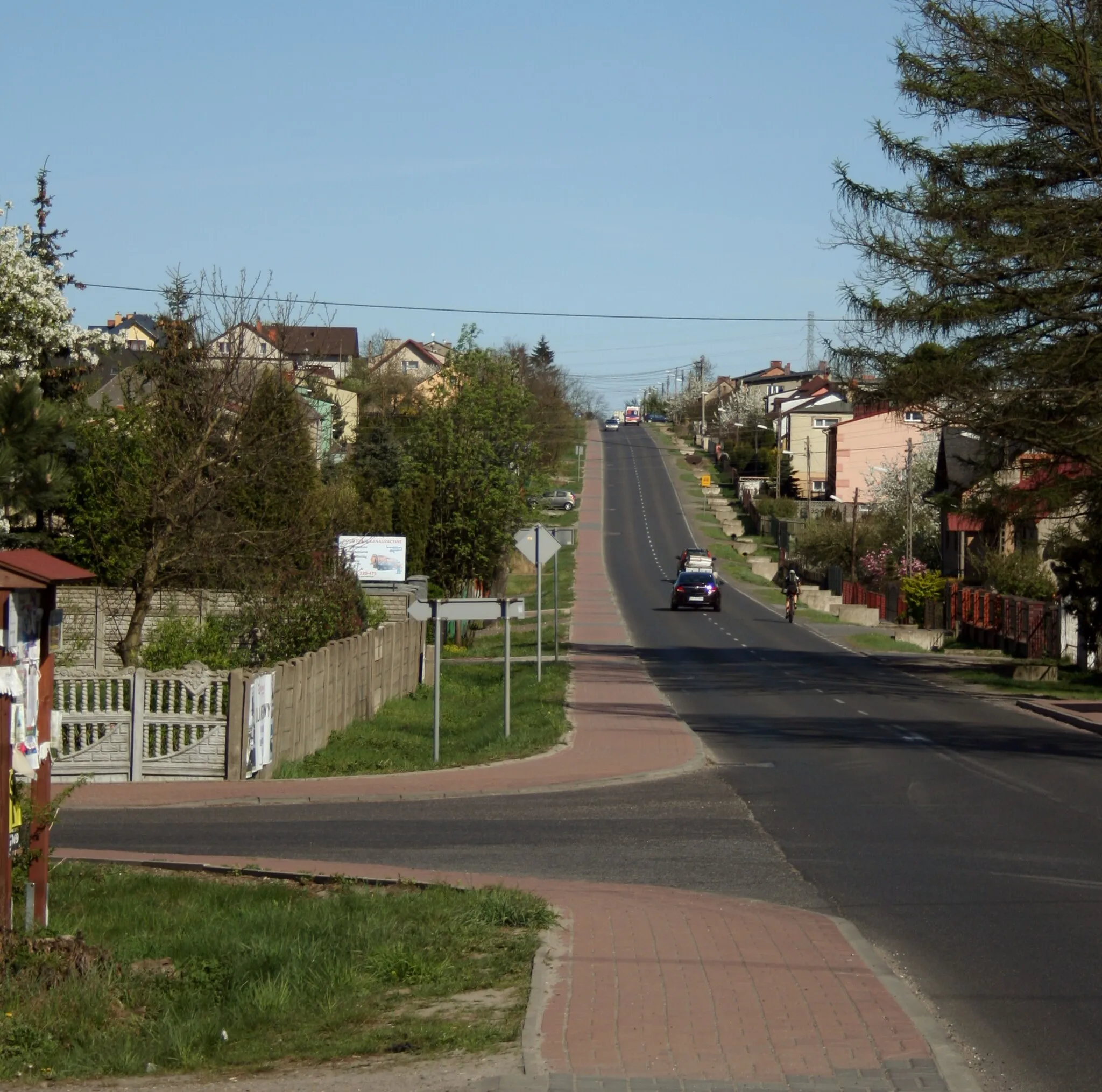 Photo showing: Miejscowość Srocko w gminie Mstów