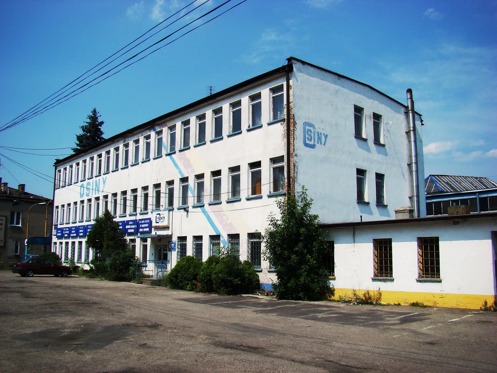 Photo showing: Biurowiec PPHU "Osiny" S.C. w Kolonii Borek