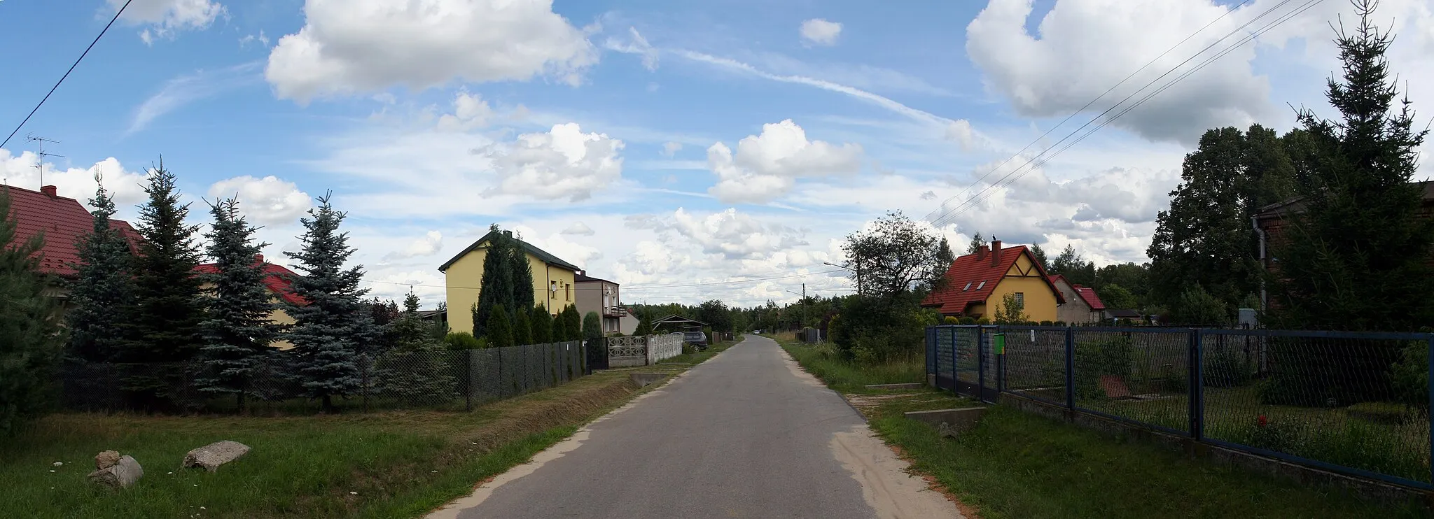 Photo showing: Walaszczyki, fragment wsi, woj. śląskie