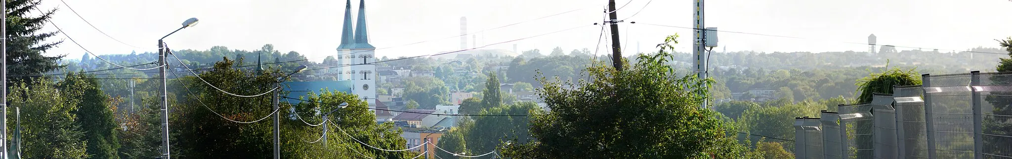 Photo showing: Panorama Mikołowa z ulicy poleskiej