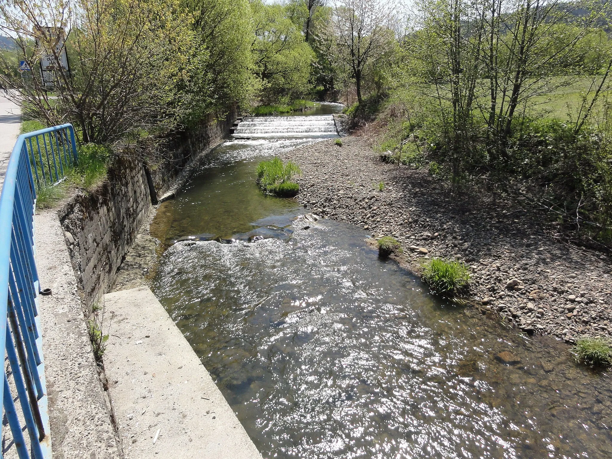 Photo showing: Stream Kopydło in Wisła