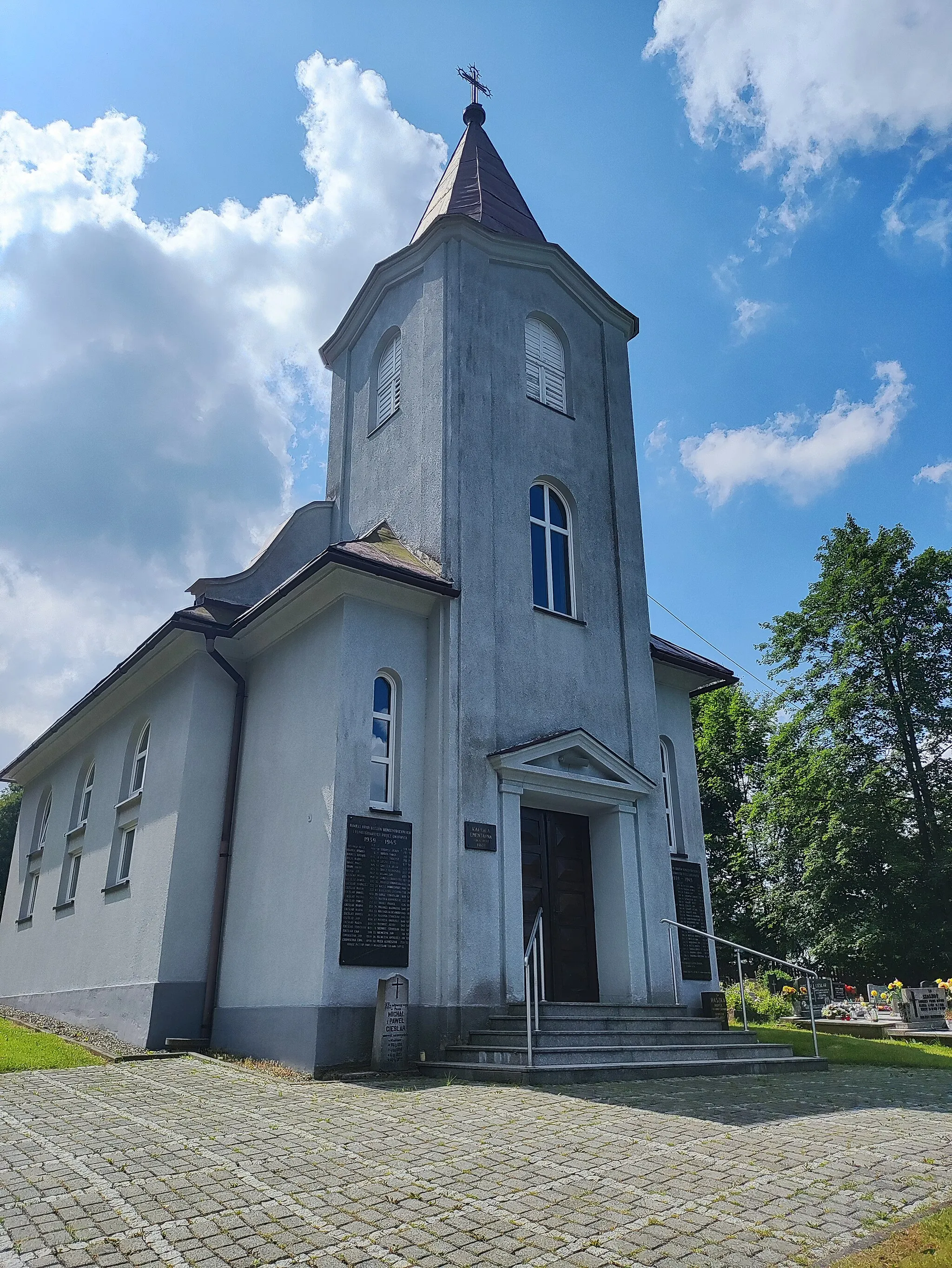 Photo showing: Lutheran cemetery chapel in Wisła