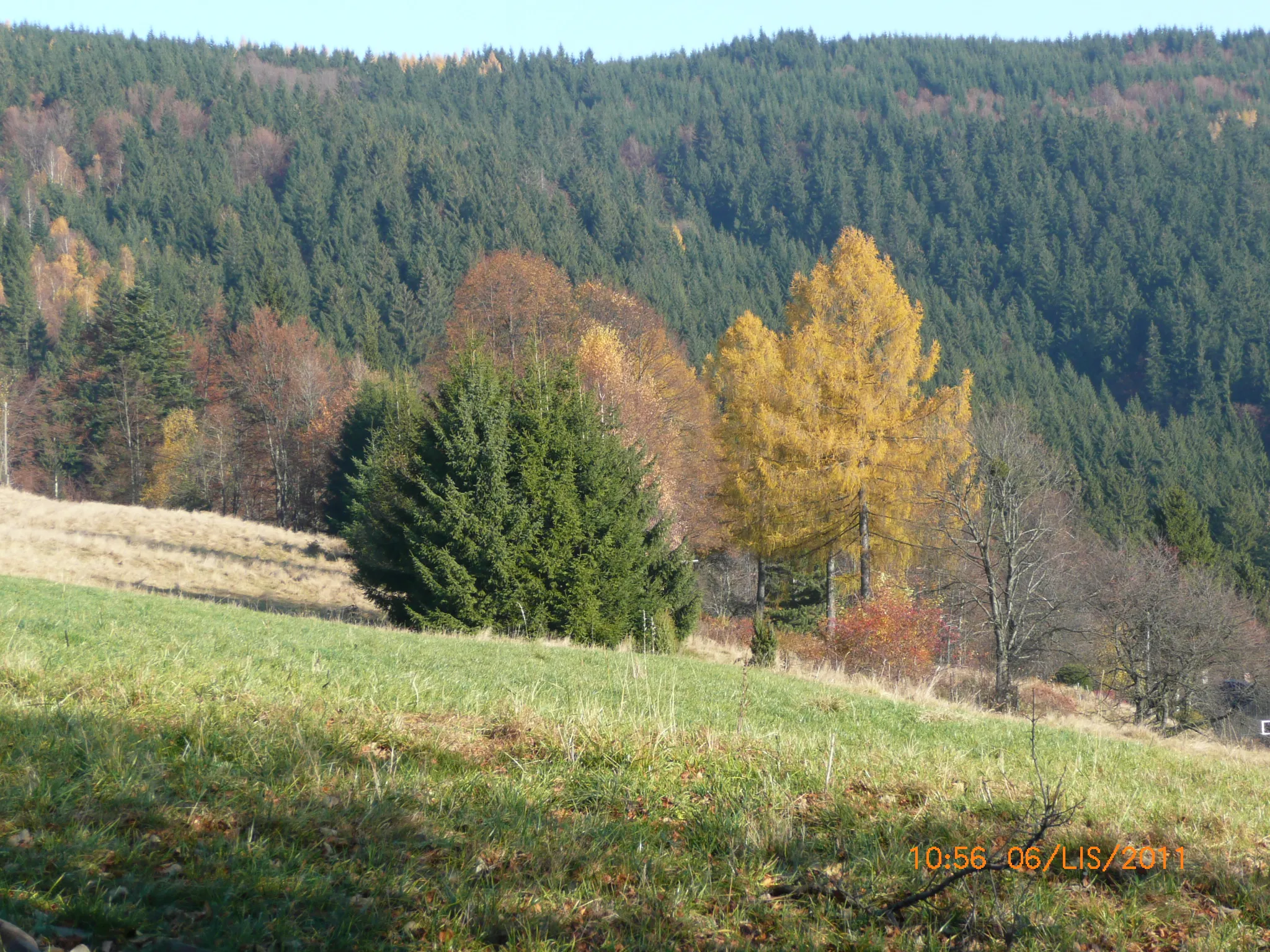 Photo showing: podzim v Beskydech