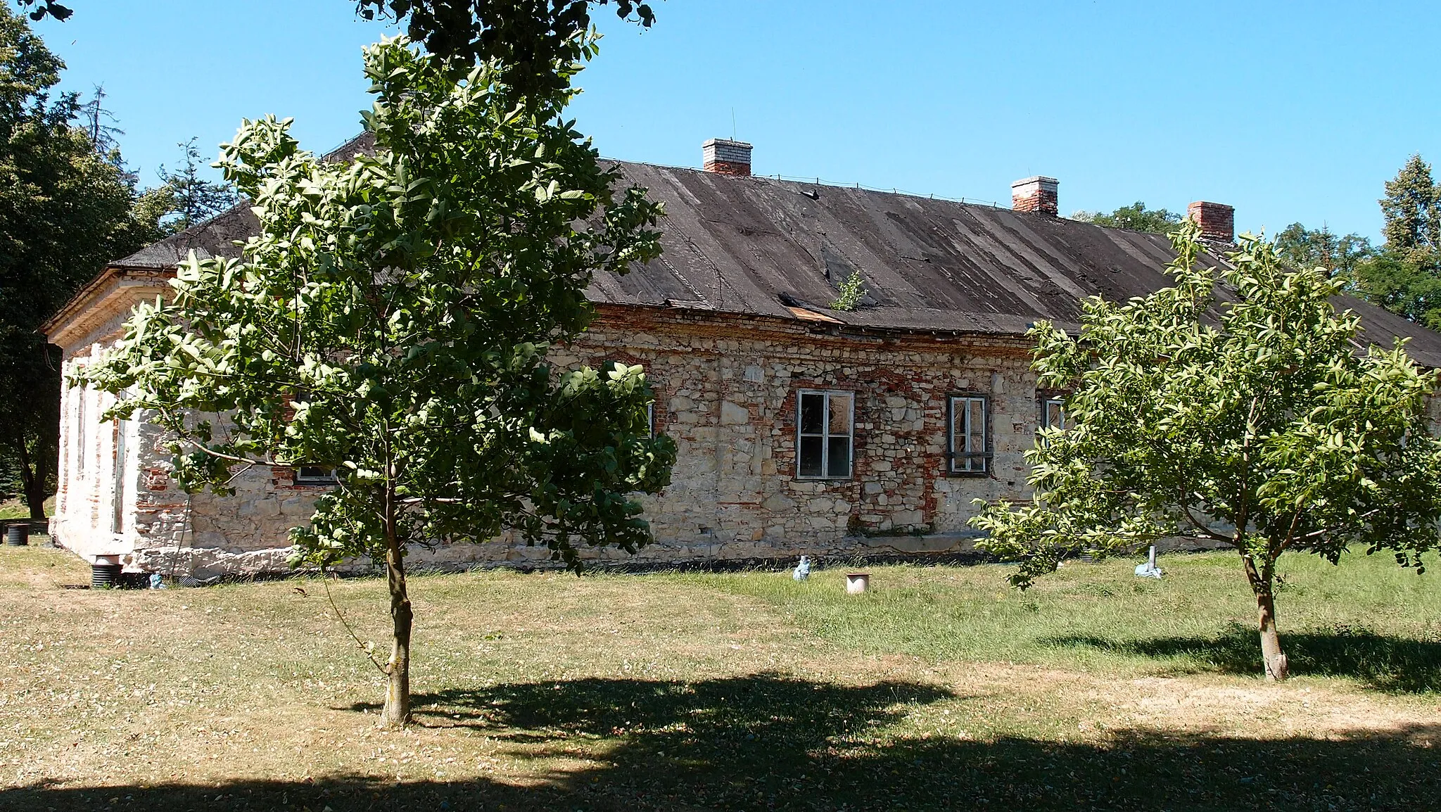 Photo showing: Manor house in Maleszowa